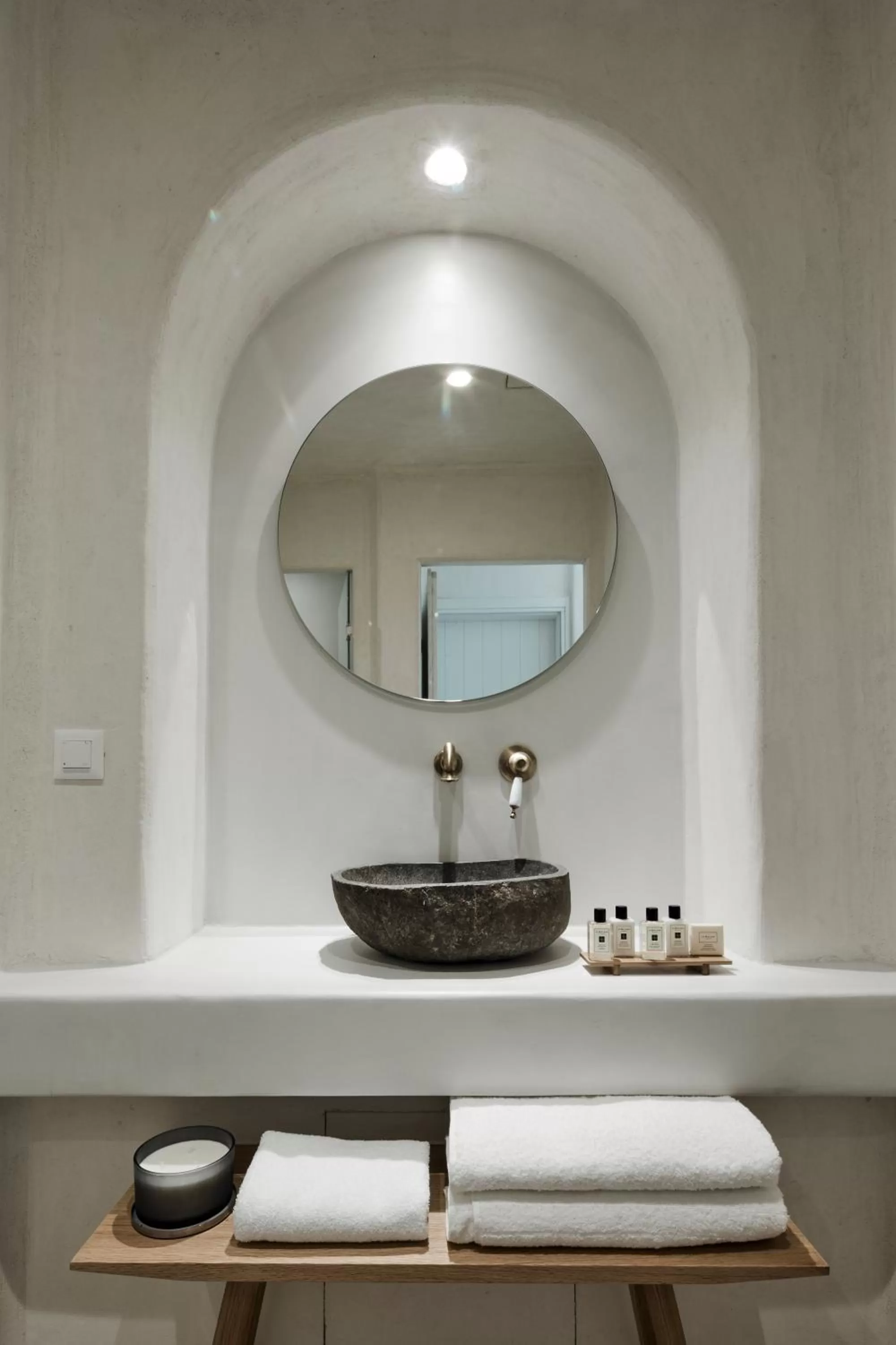 Bathroom in Winery Hotel 1870