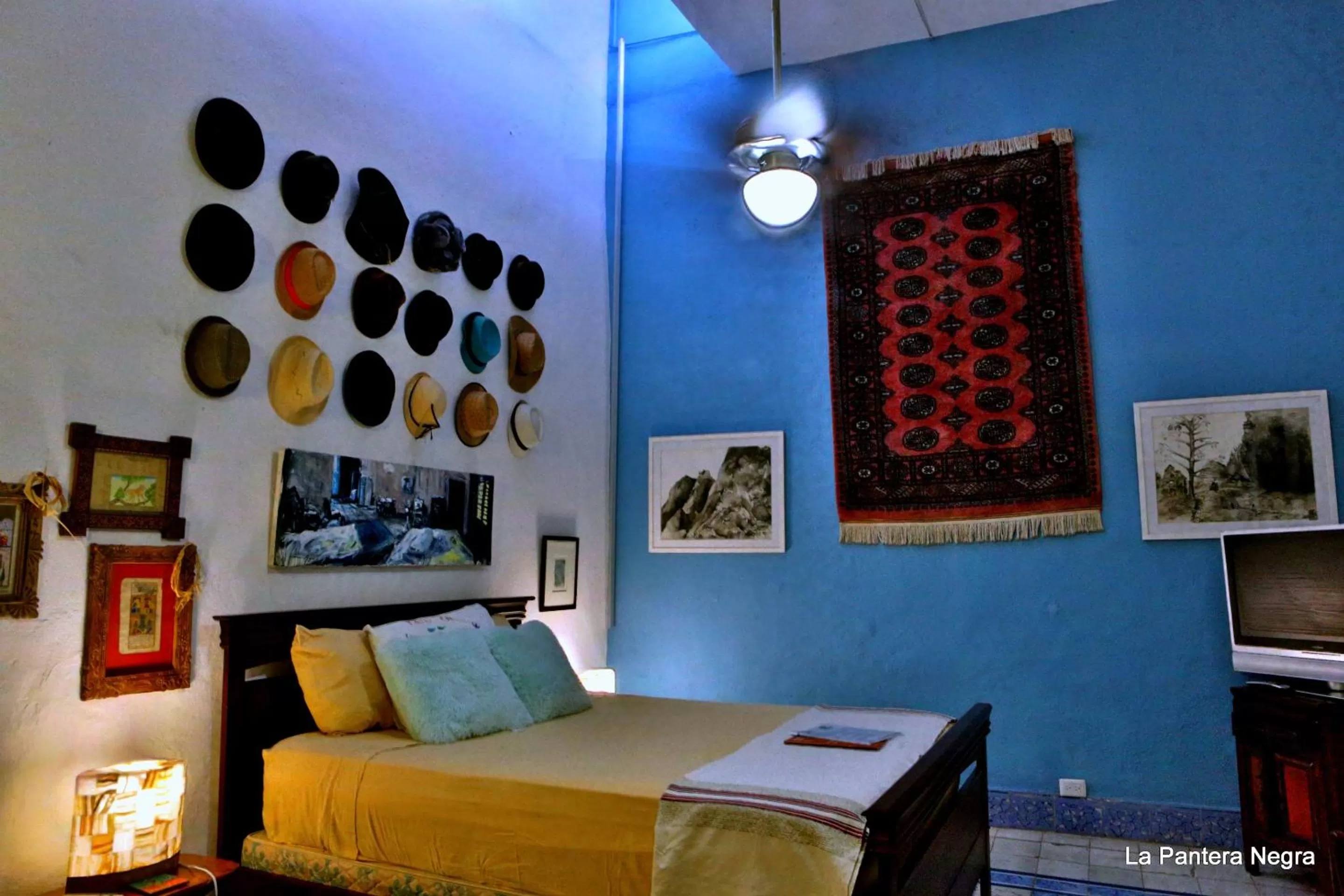 Decorative detail in La Pantera Negra