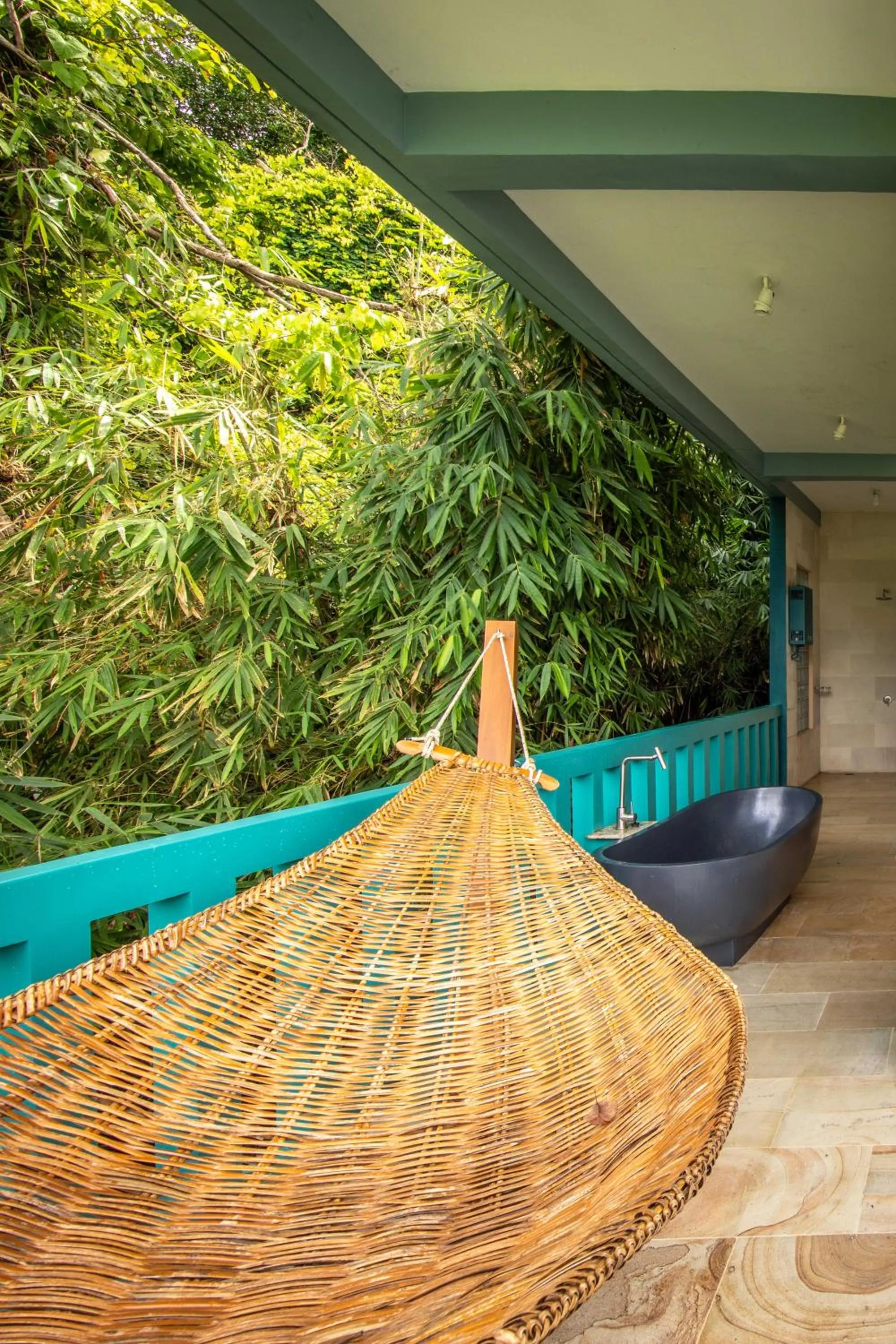 Garden view in Karuna El Nido Villas