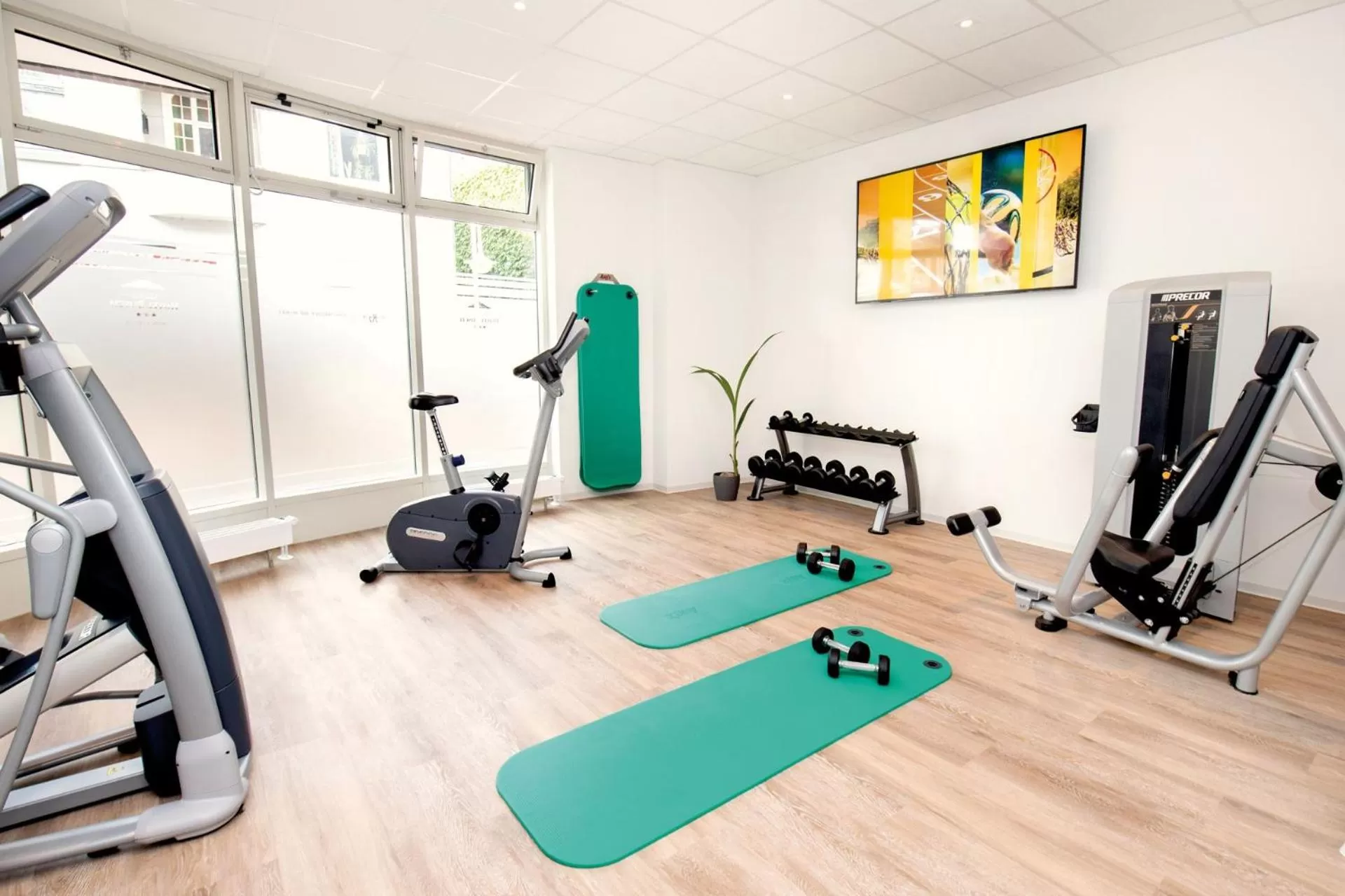 Fitness centre/facilities in Hotel Busch