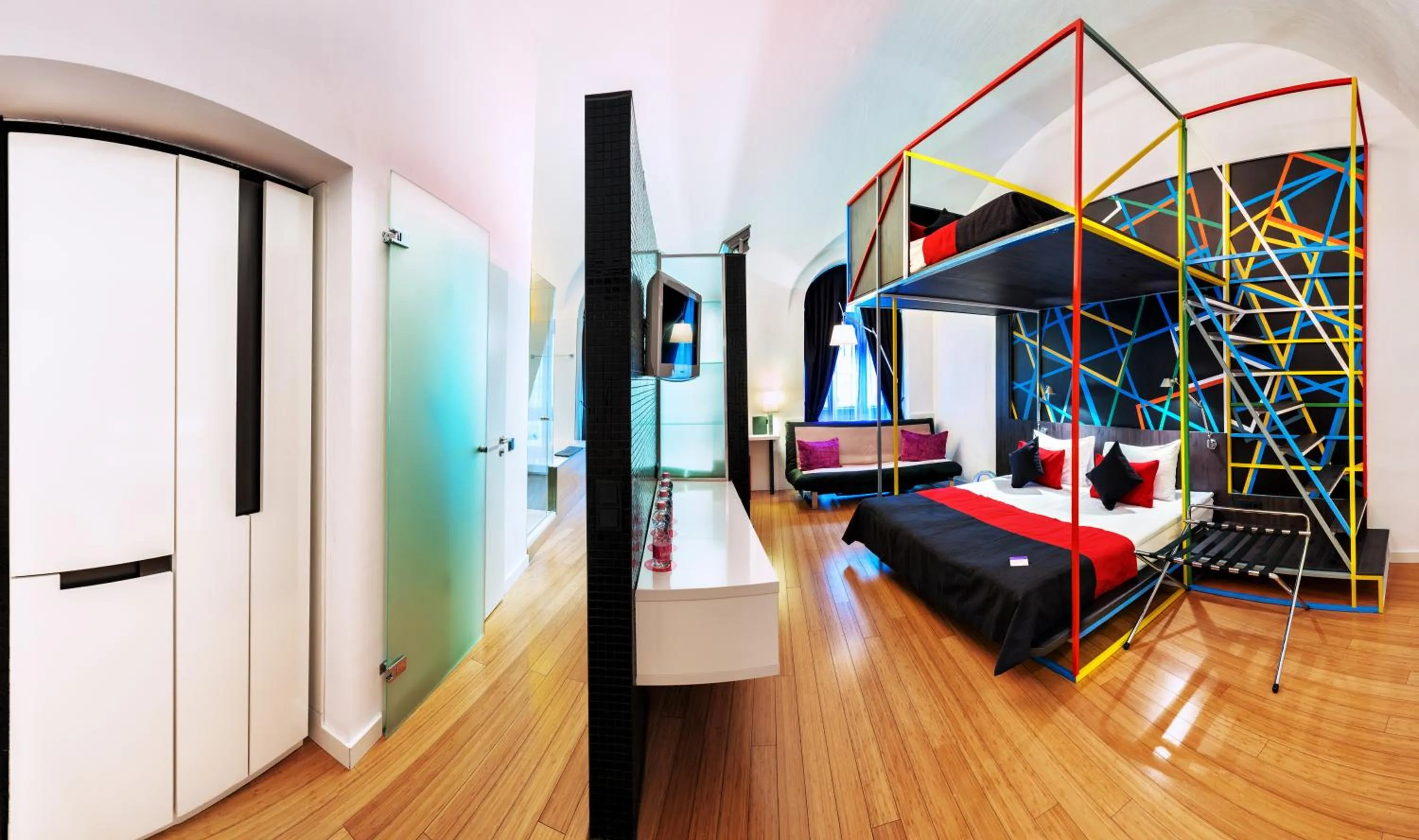 Bedroom, Bed in Bohem Art Hotel