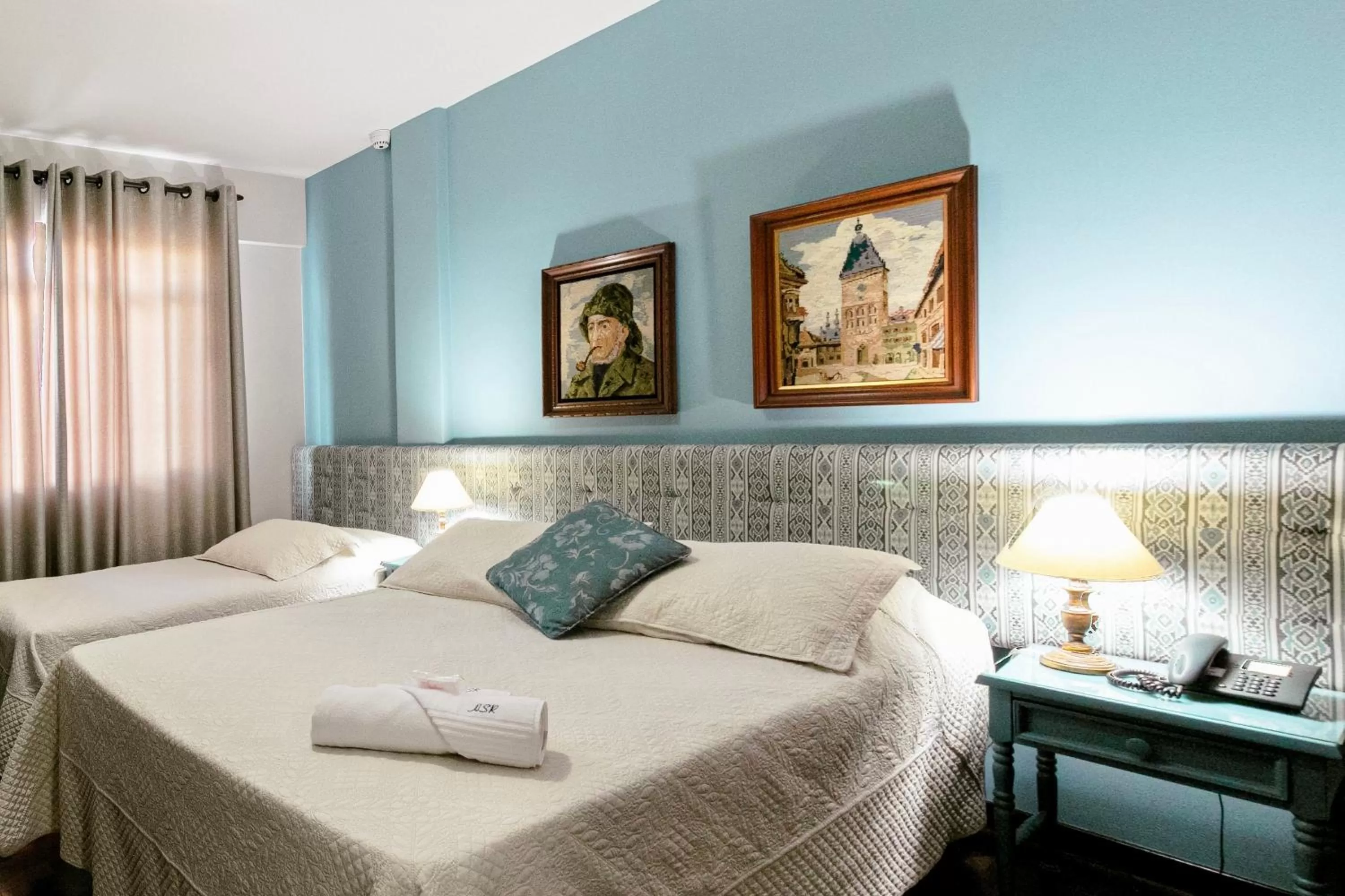 Bed in Hotel San Rafael