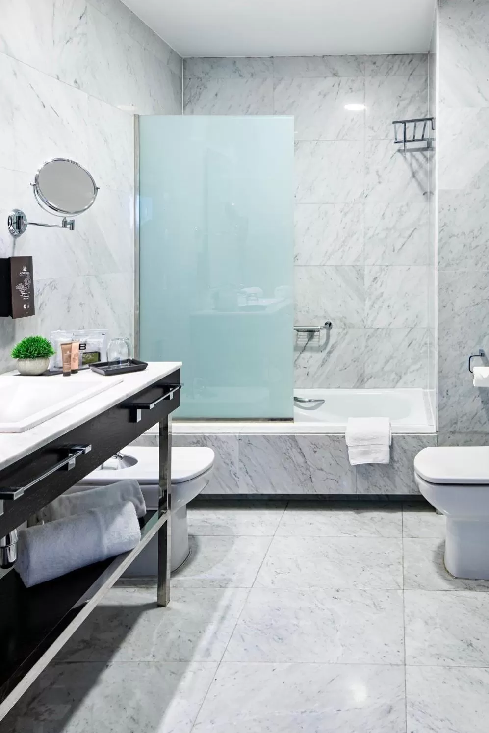 Bathroom in Hotel Nuevo Boston