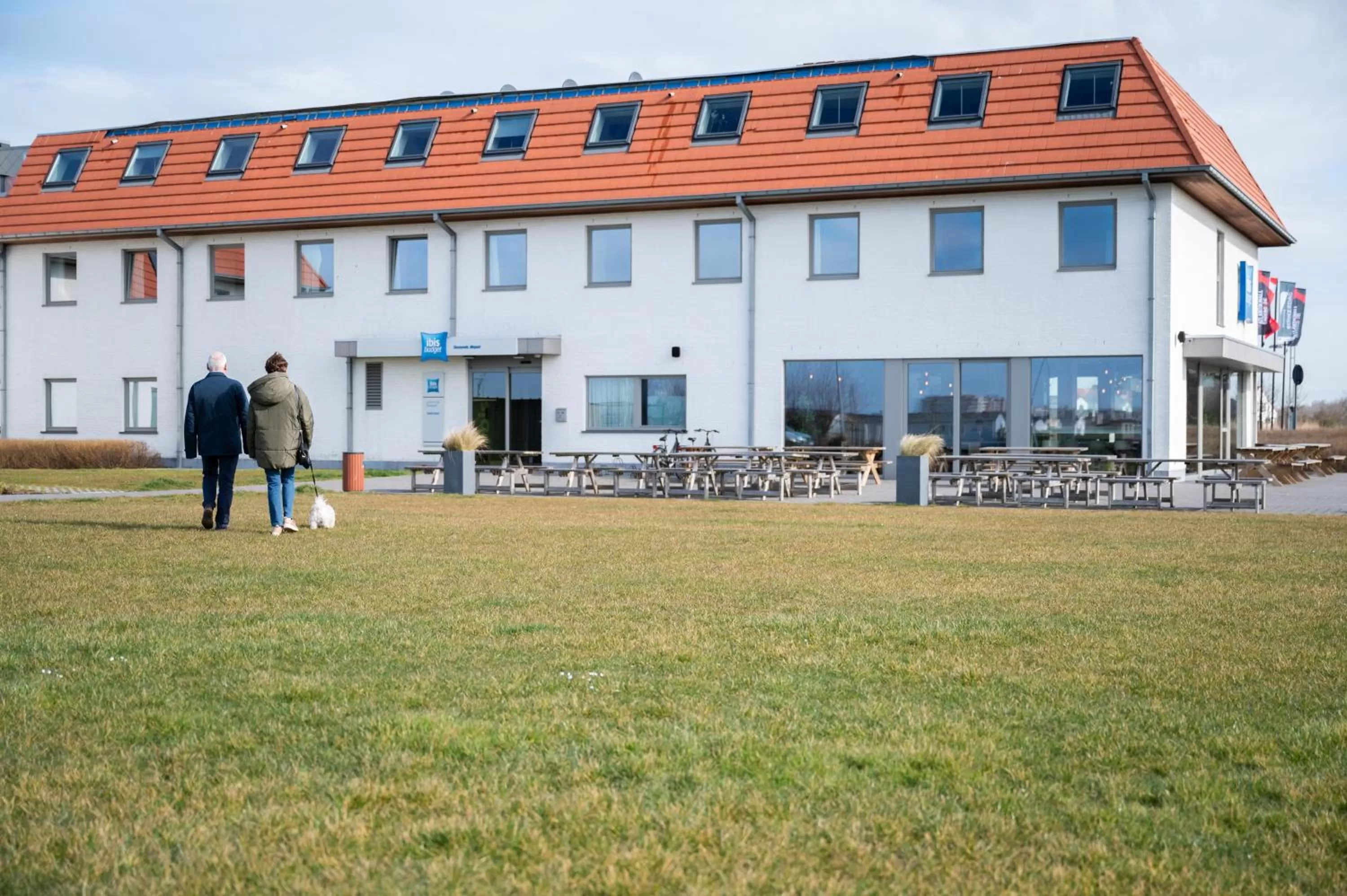 Garden in ibis budget Oostende Airport
