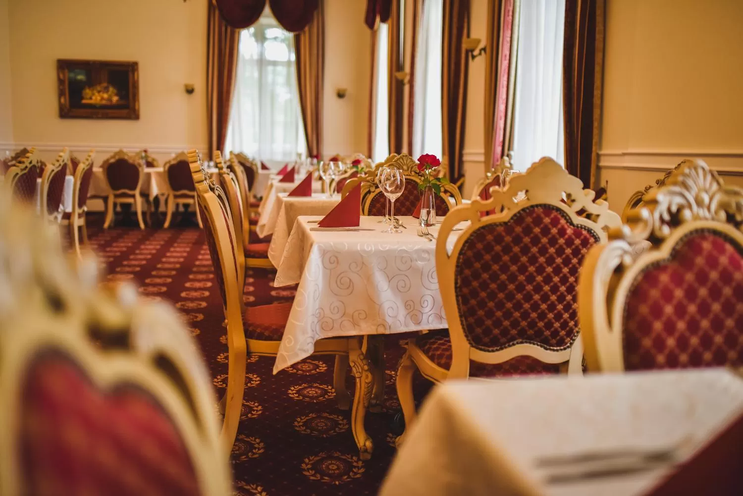 Restaurant/places to eat in Zámek Kamenný Dvůr