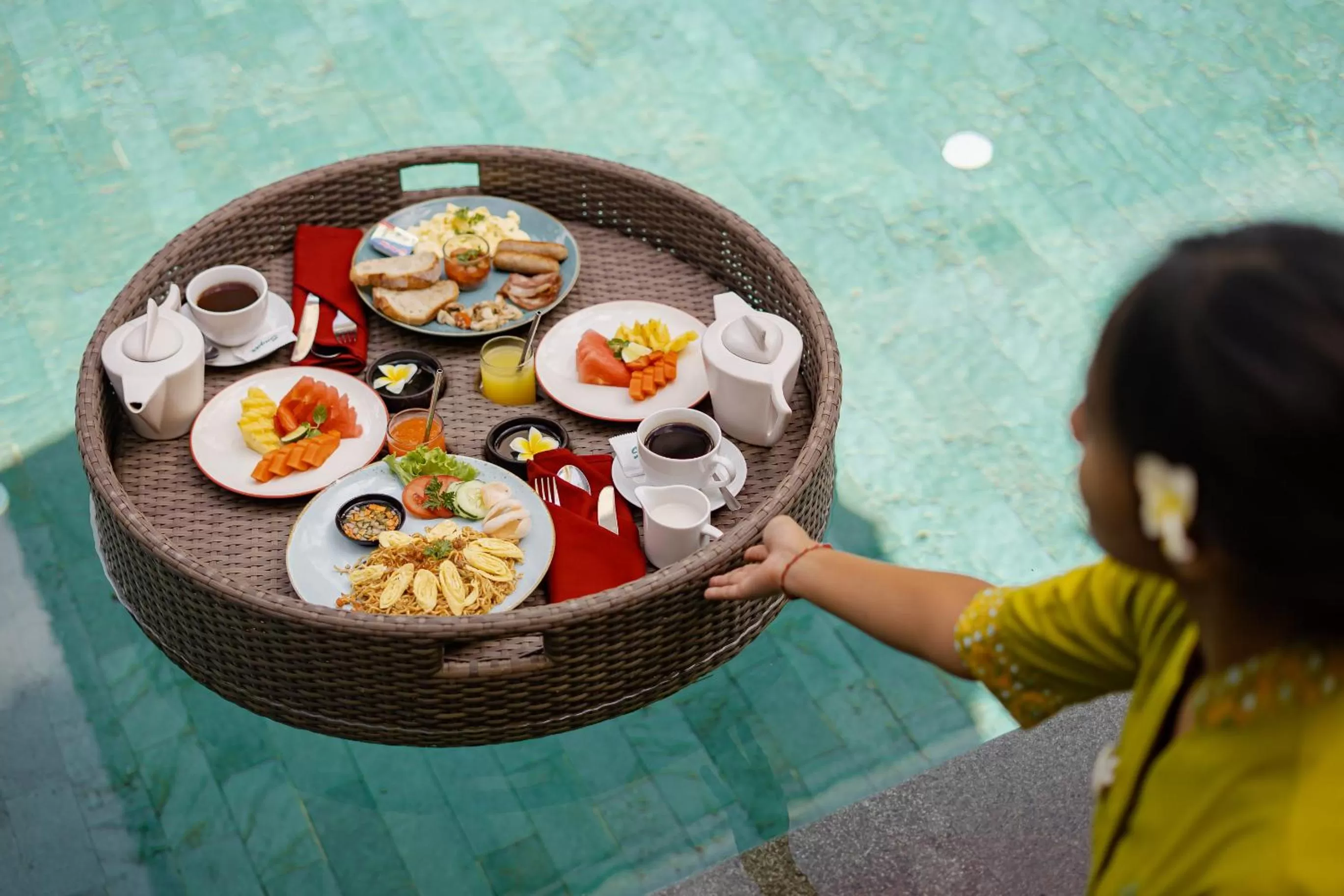 Breakfast in Kubu Rama Ubud Cottage