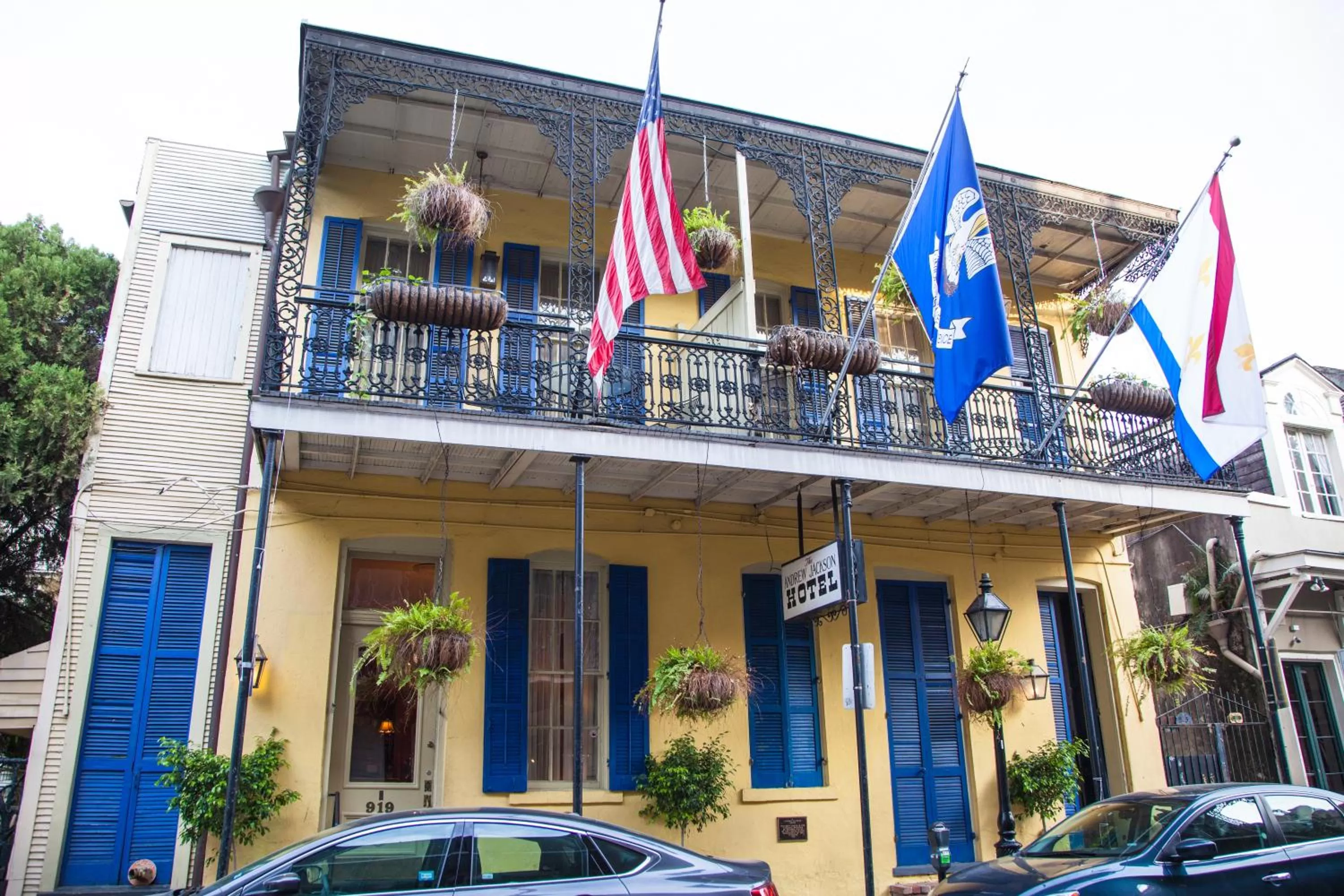 Property building in Andrew Jackson Hotel French Quarter