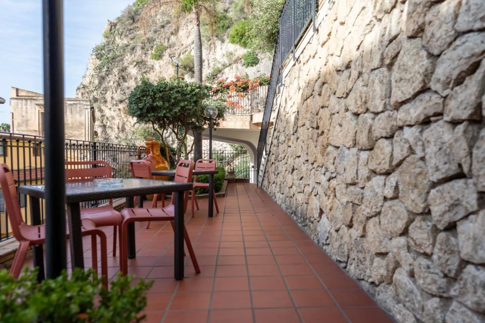 Balcony/Terrace in Hotel Corallo