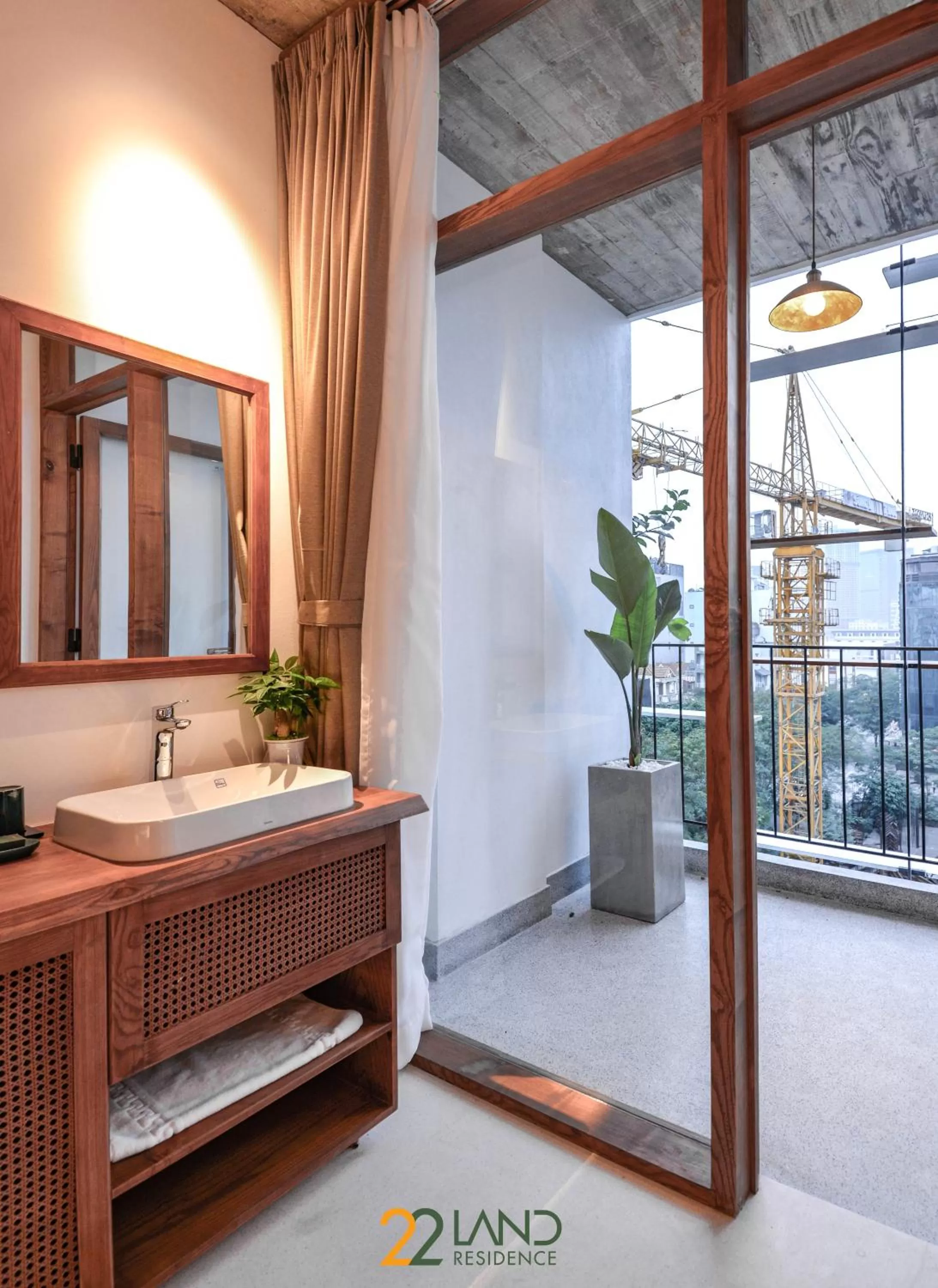 Bathroom in 22Land Hotel & Residence