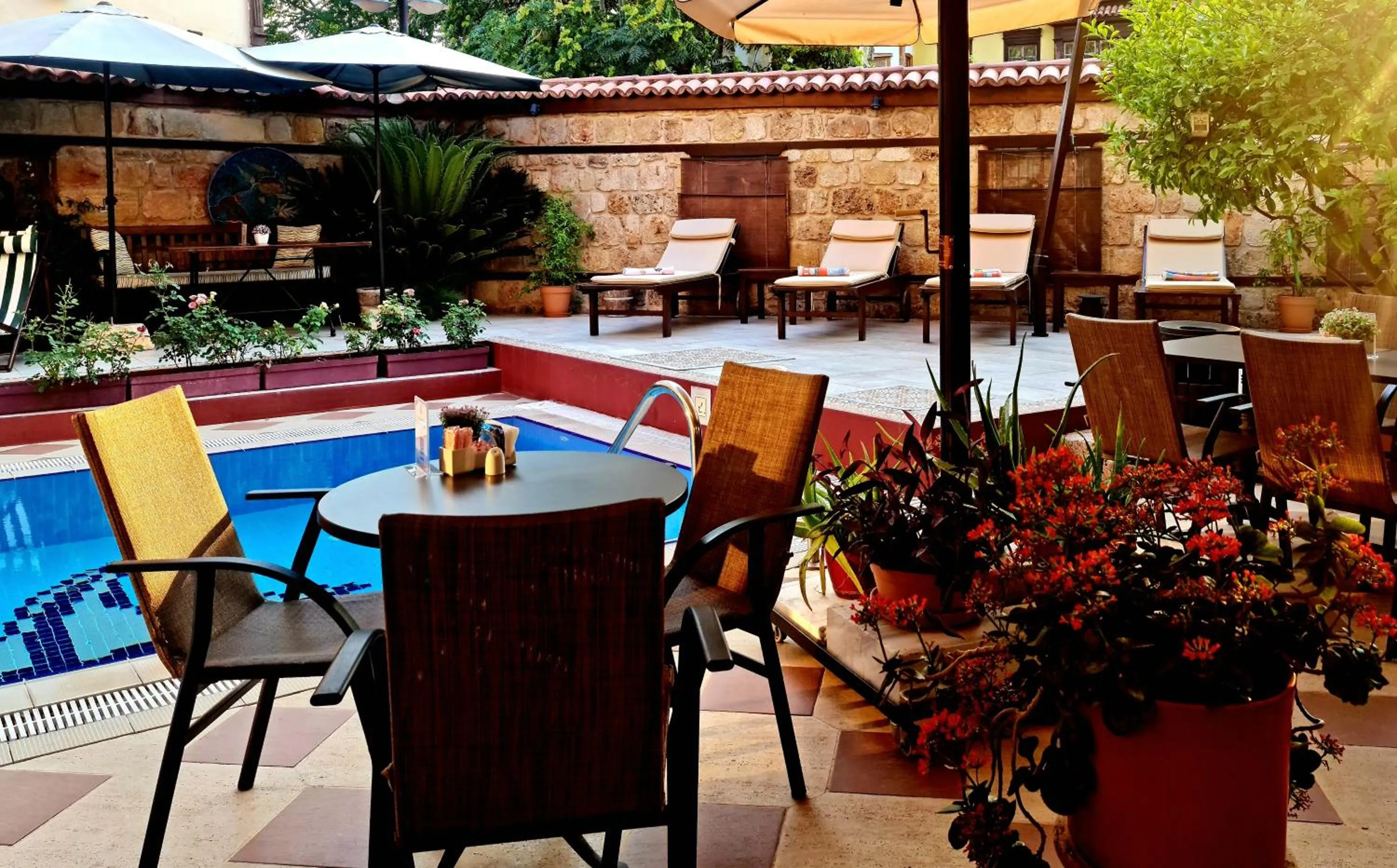 Patio in Eski Masal Hotel - Special Class