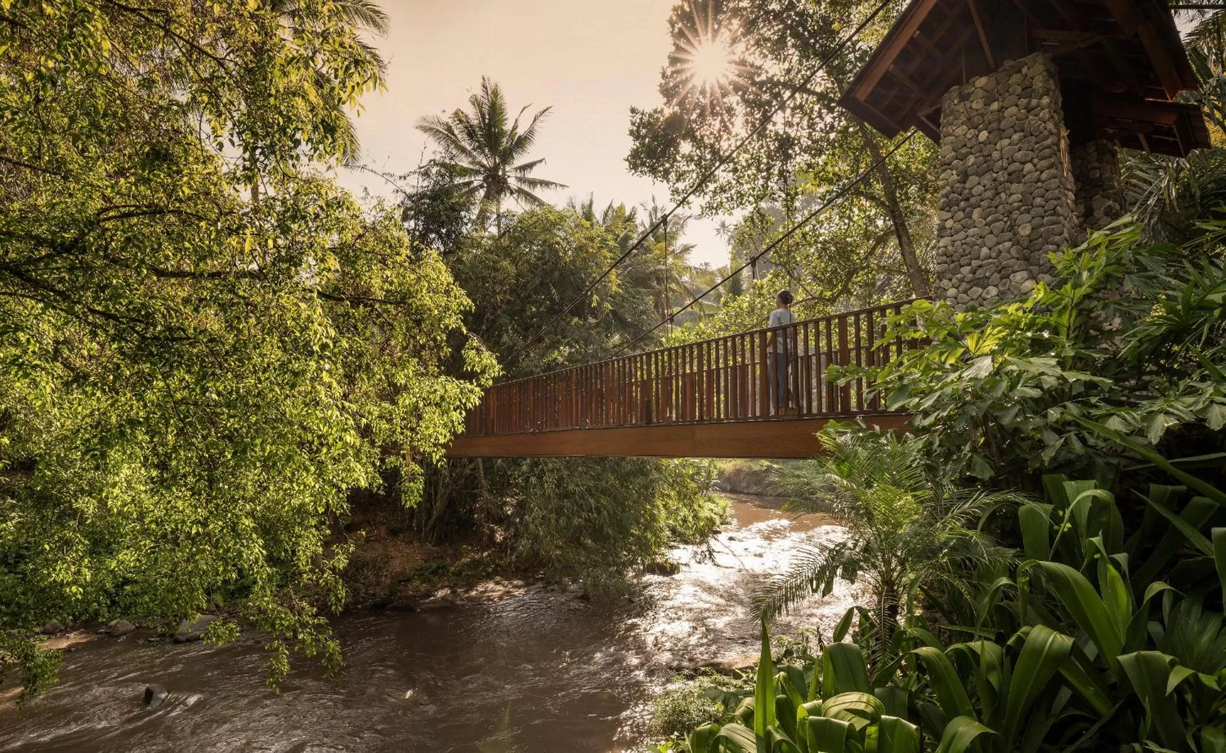 Property building in Four Seasons Resort Bali at Sayan