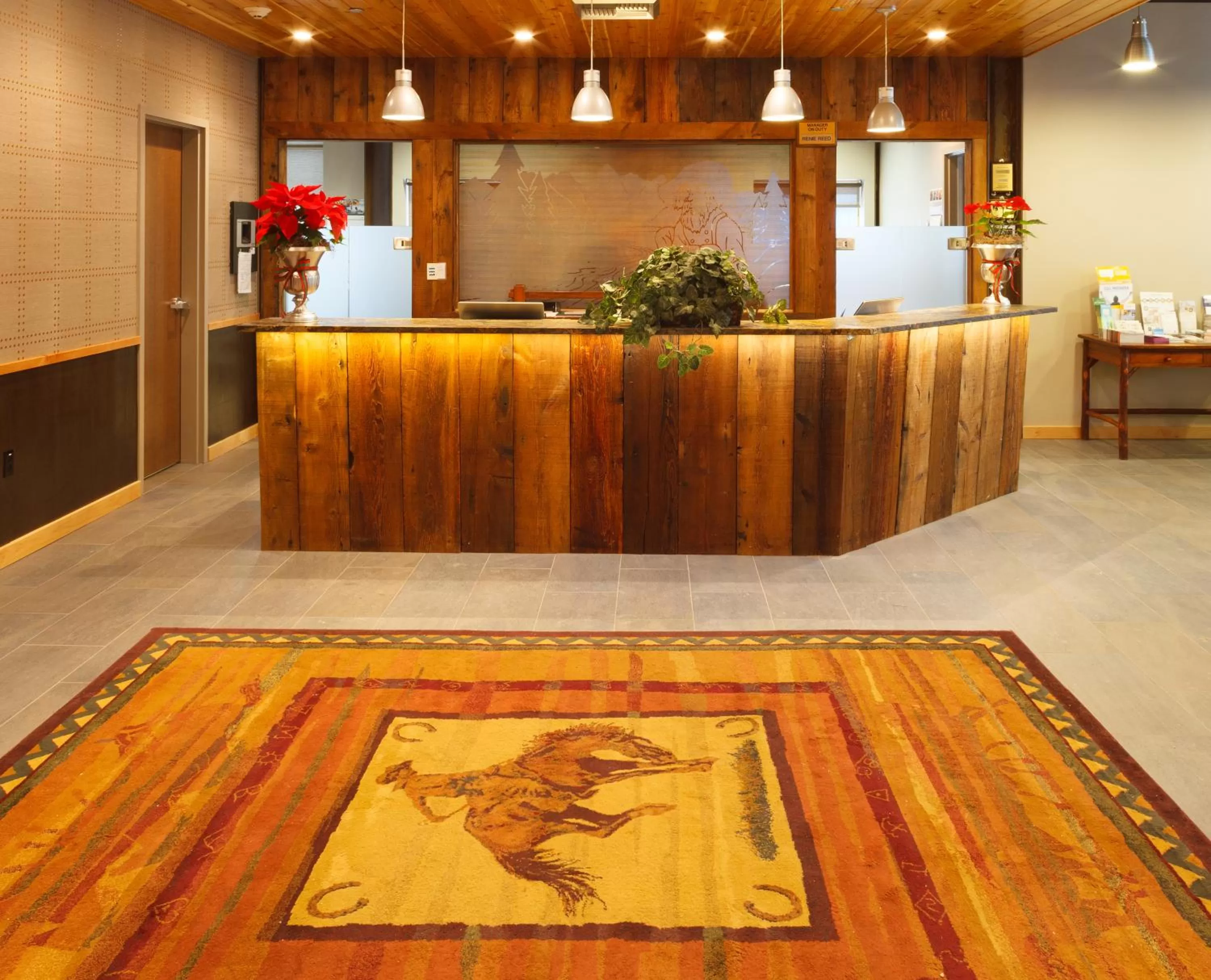 Lobby or reception in 49'er Inn & Suites