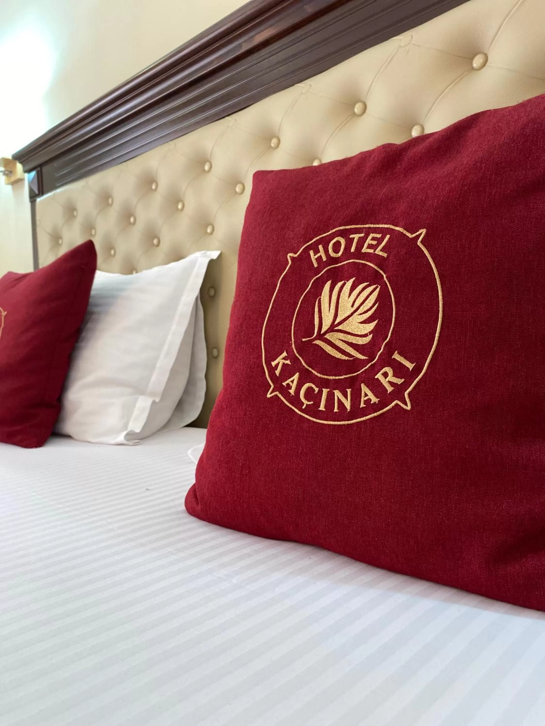 Bed in Hotel Kacinari