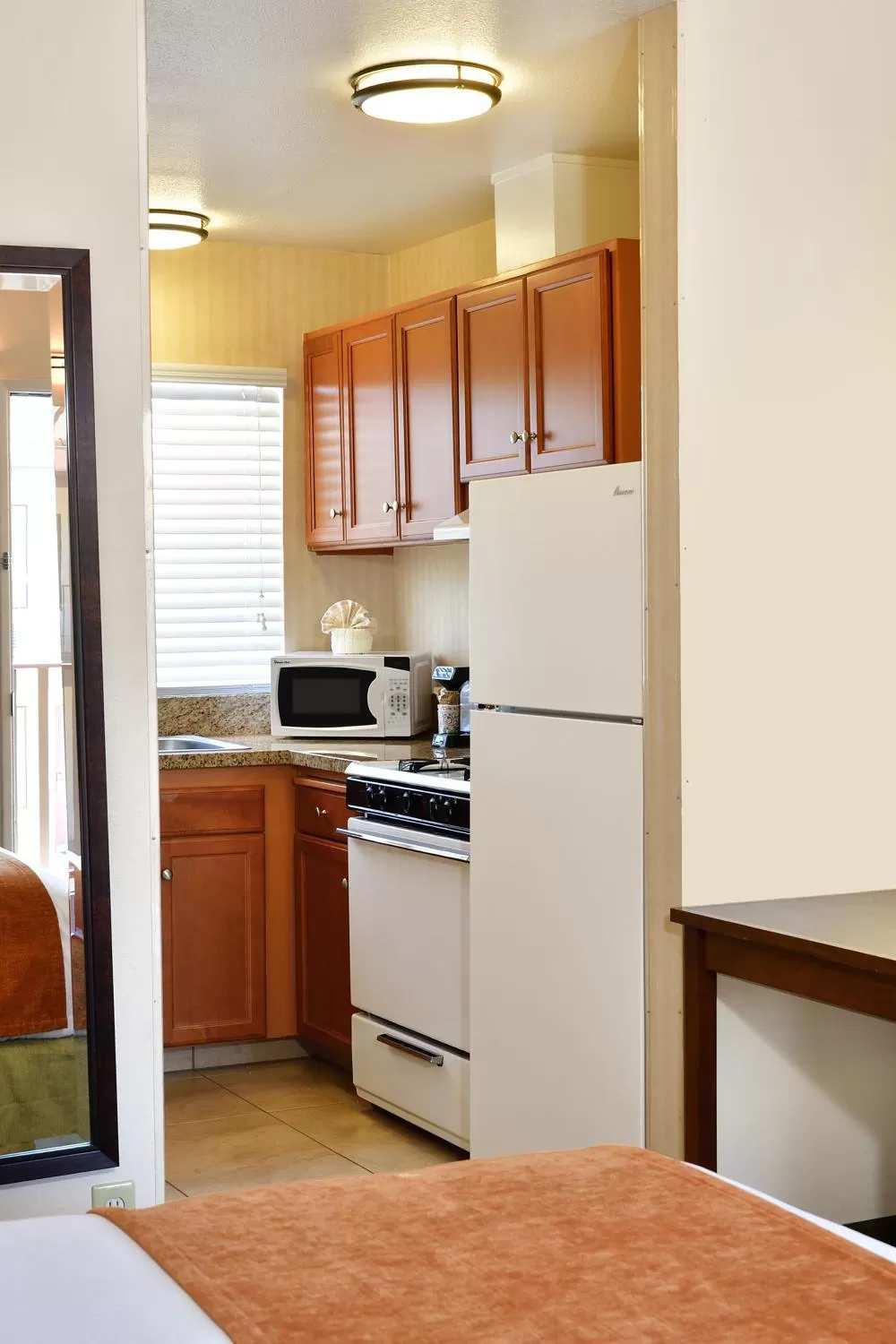 Kitchen or kitchenette in Lamplighter Inn & Suites at SDSU