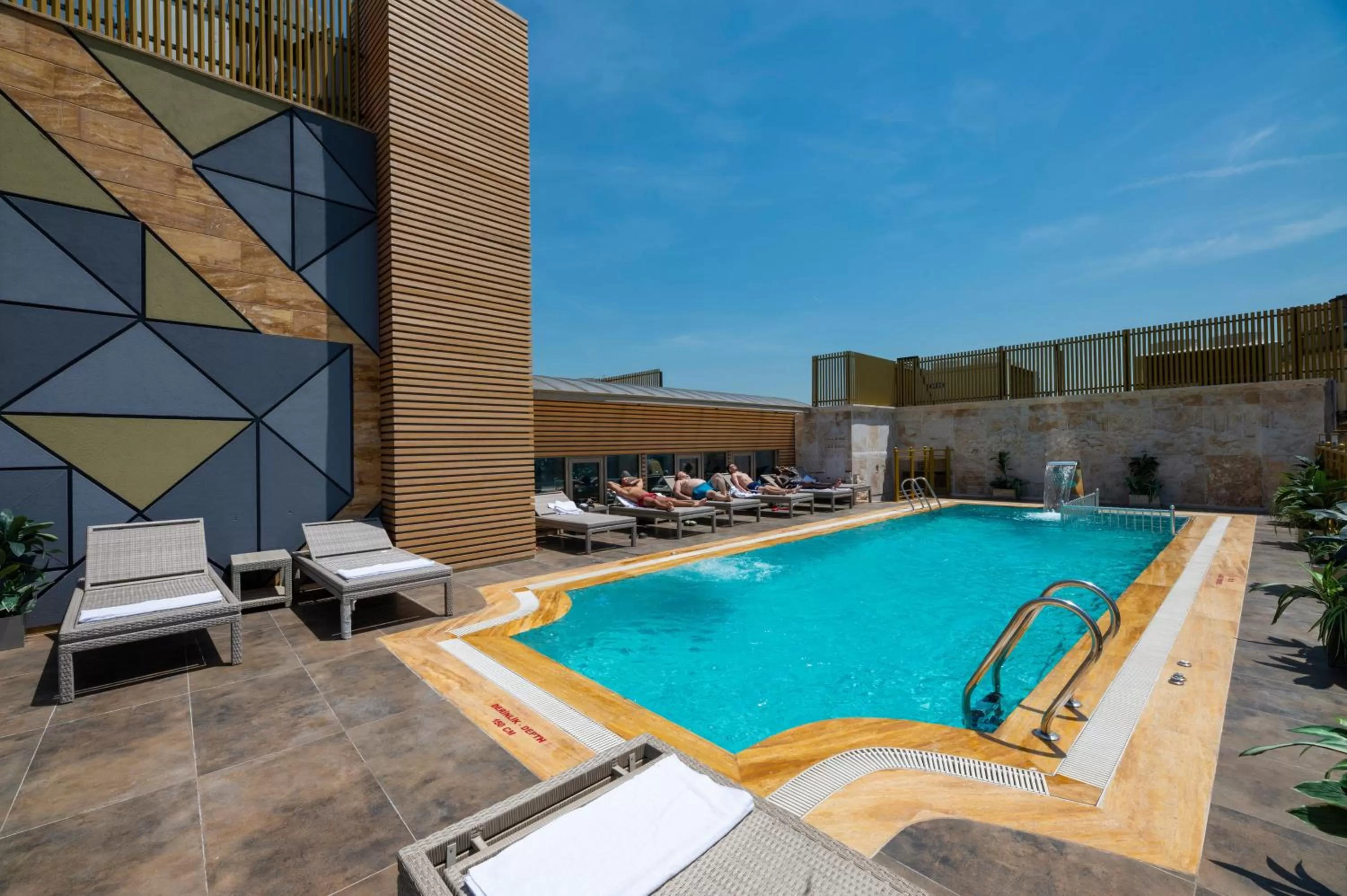 Patio in Ramada By Wyndham Istanbul Pera Taksim