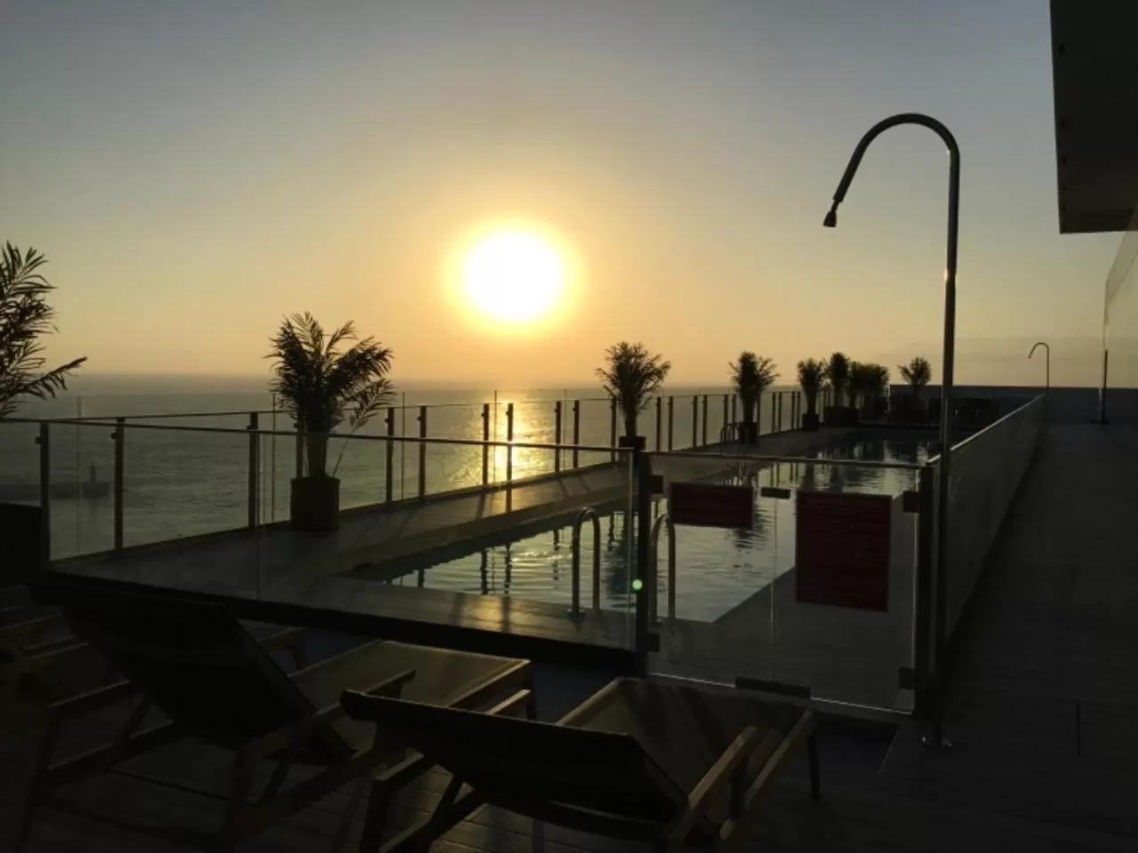 Swimming pool in EcoApart Antofagasta