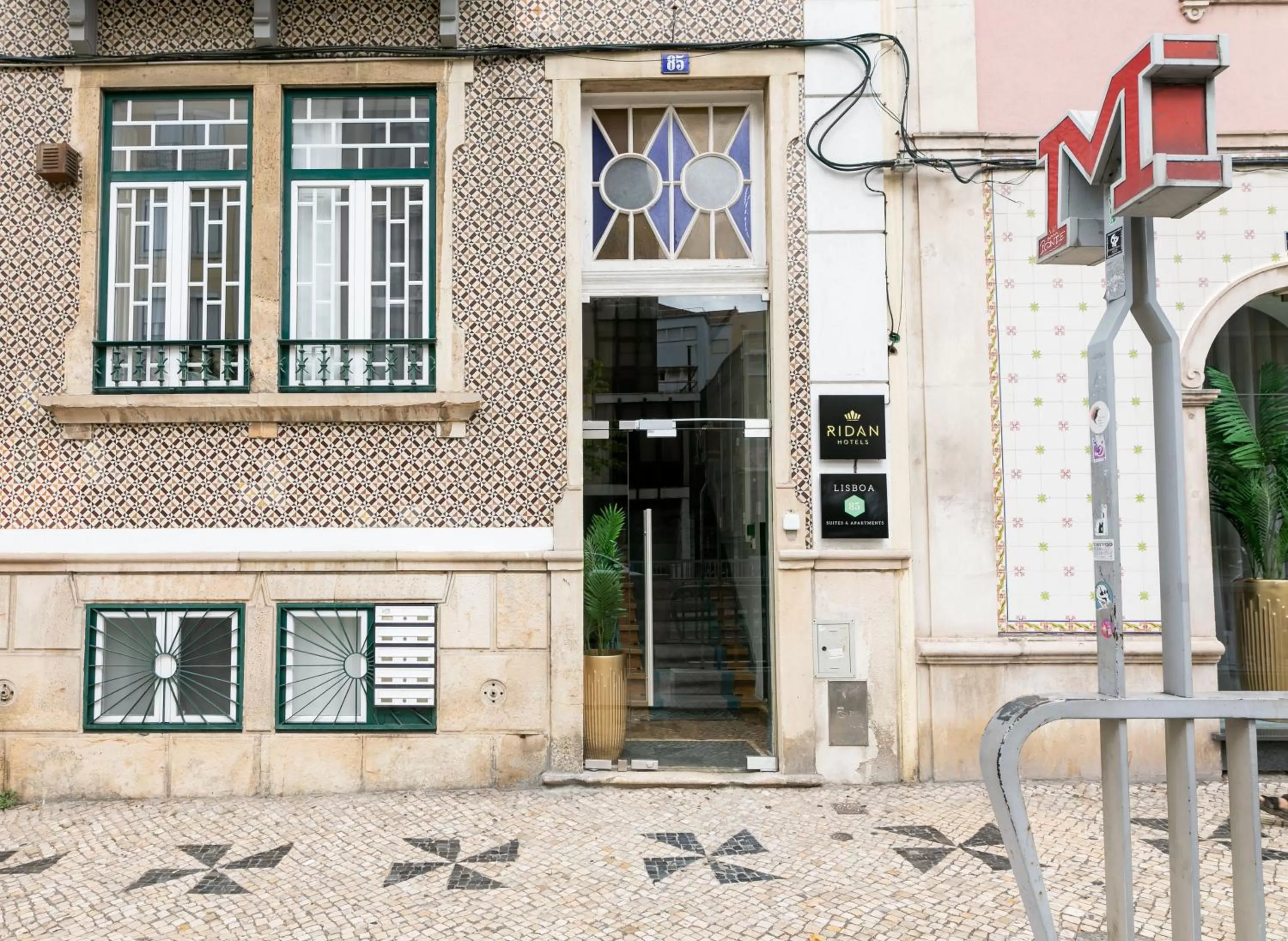 Property building in Lisboa 85 Suites & Apartments by RIDAN Hotels