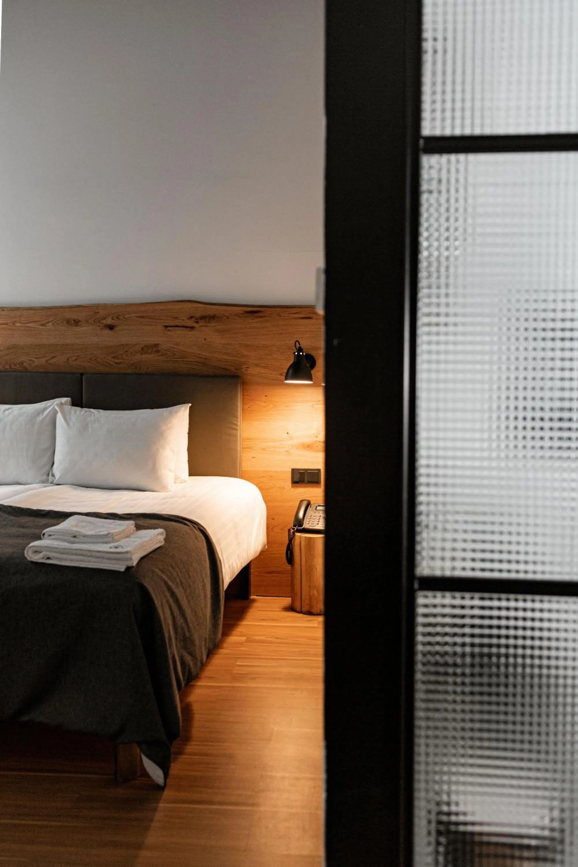 Bedroom, Bed in Hotel Rum Budapest