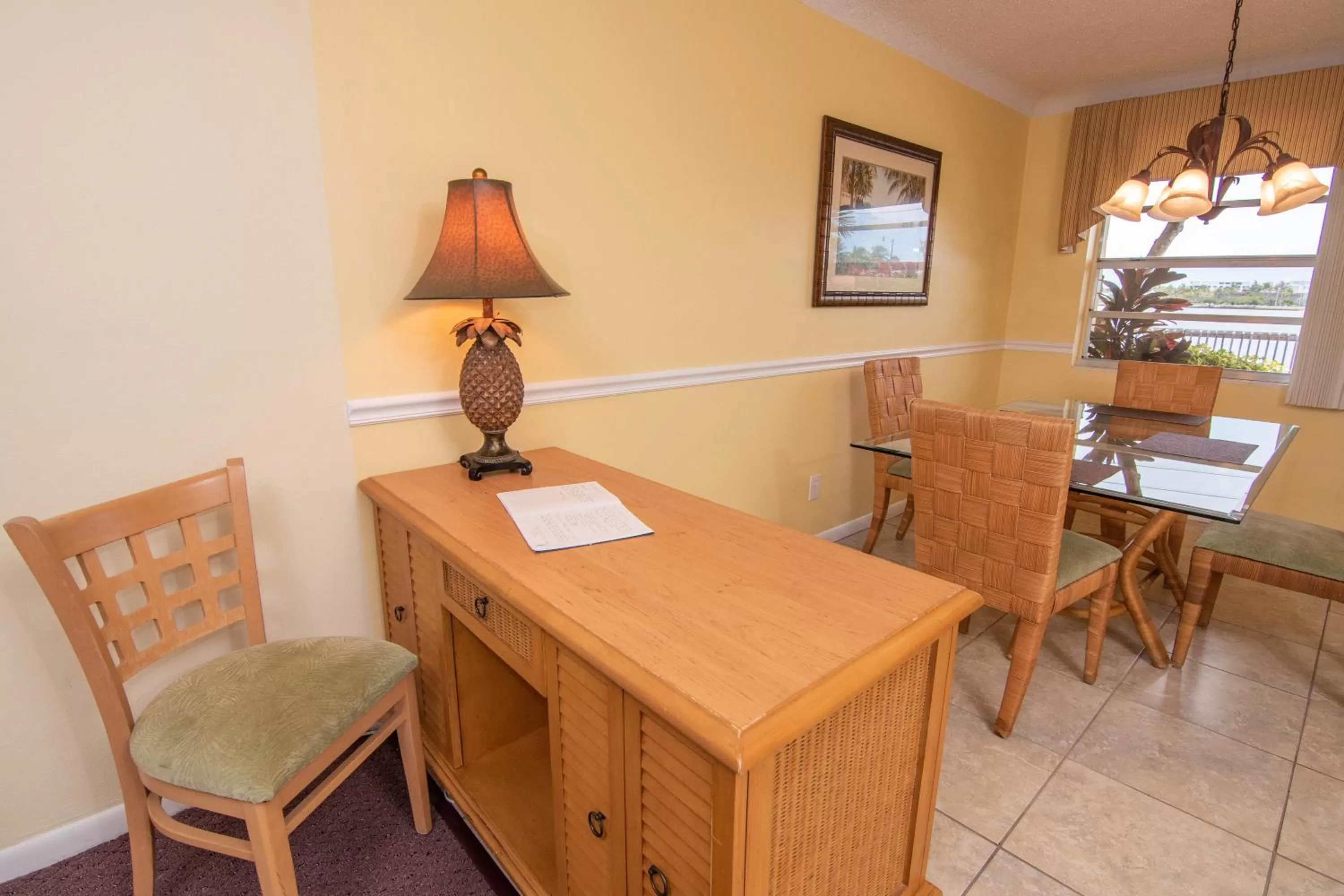 Dining Area in Palm Beach Waterfront Condos - Full Kitchens!