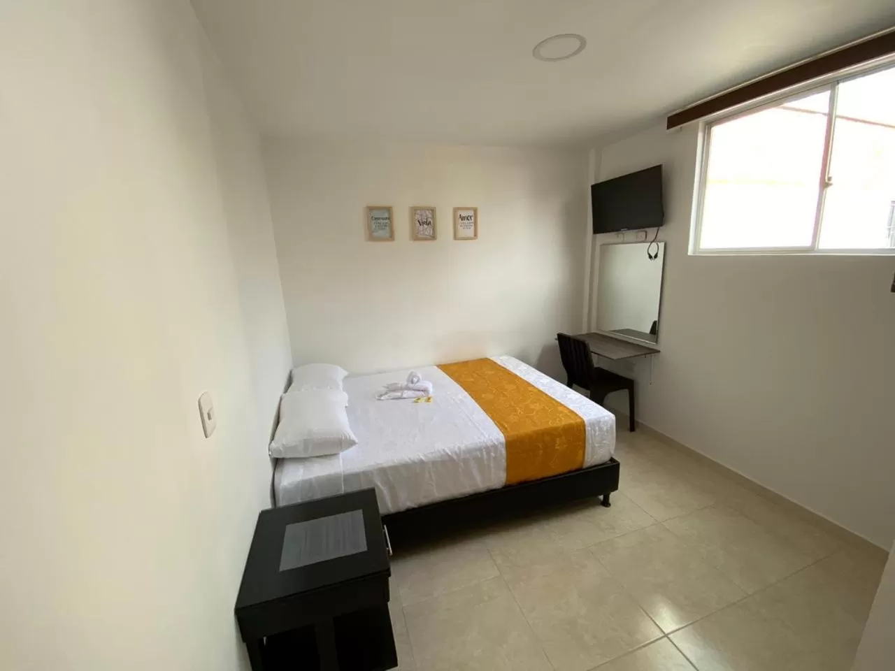 Bed in Hotel Cafe Estrella