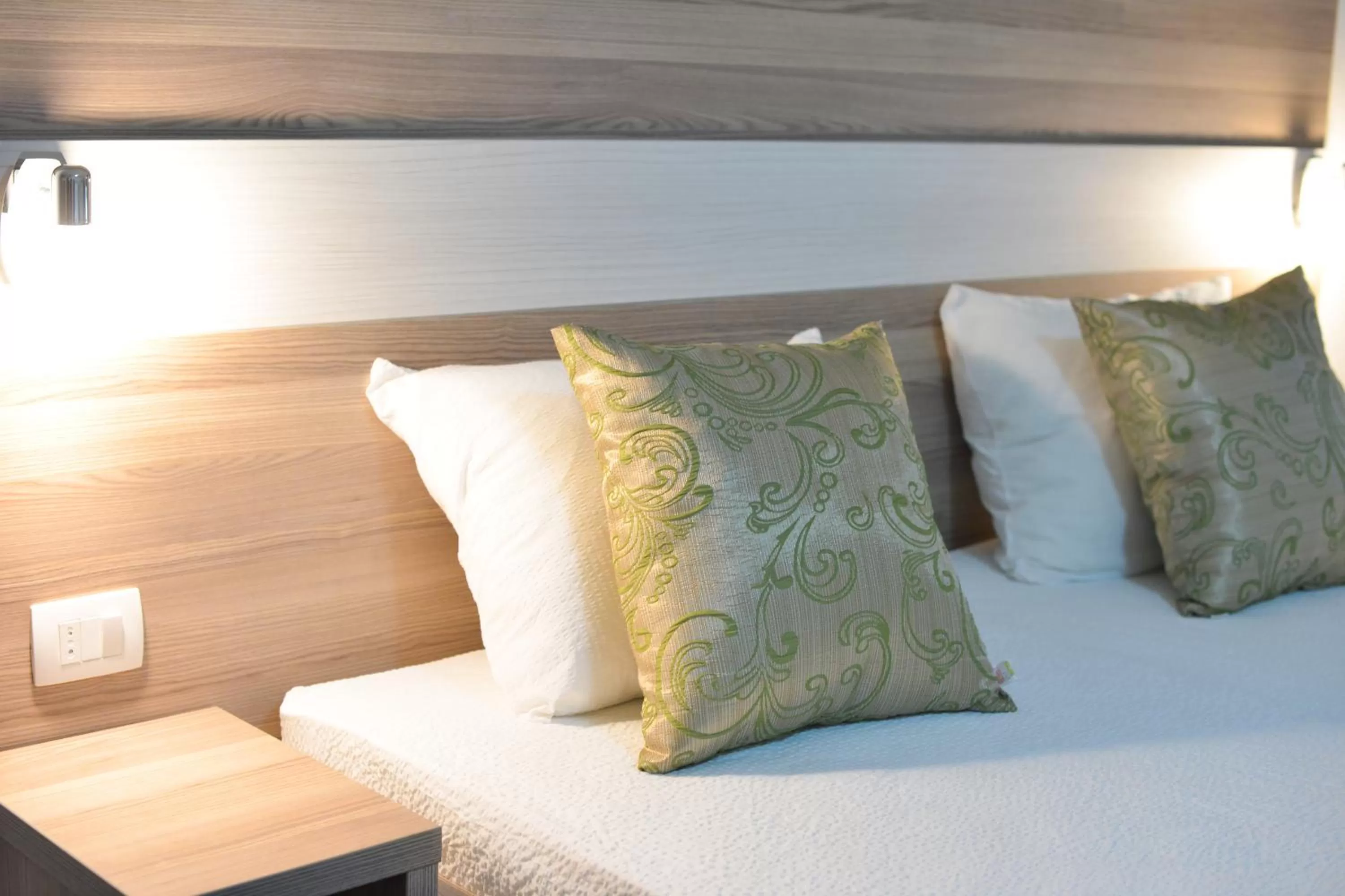 Bed in Hotel Rivero A&S