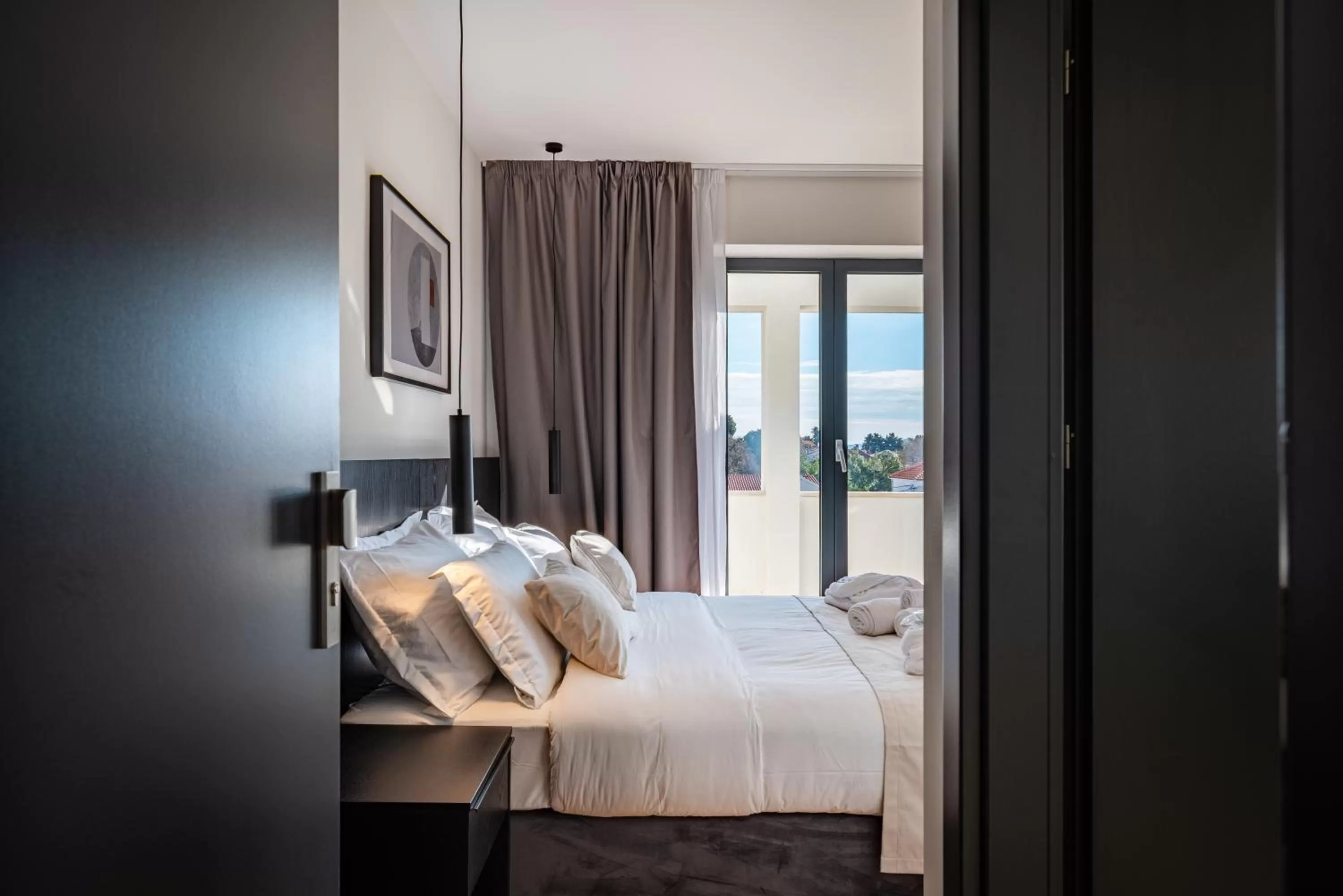 Bed in Miramare Hotel