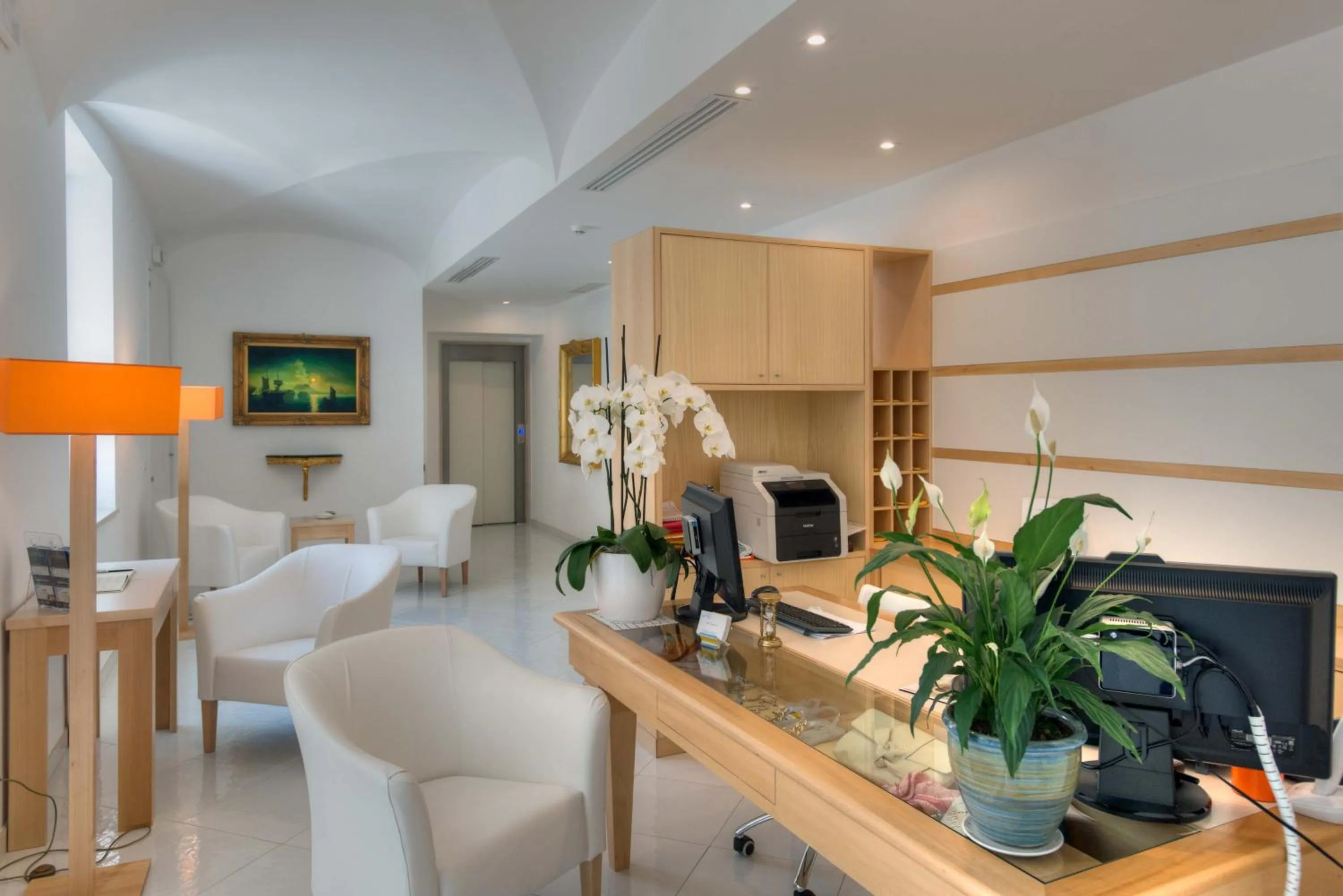 Lobby or reception in Boutique Hotel Helios