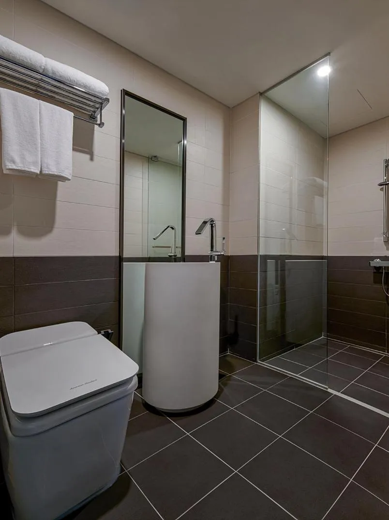 Shower in Hotel Alice and Trunk