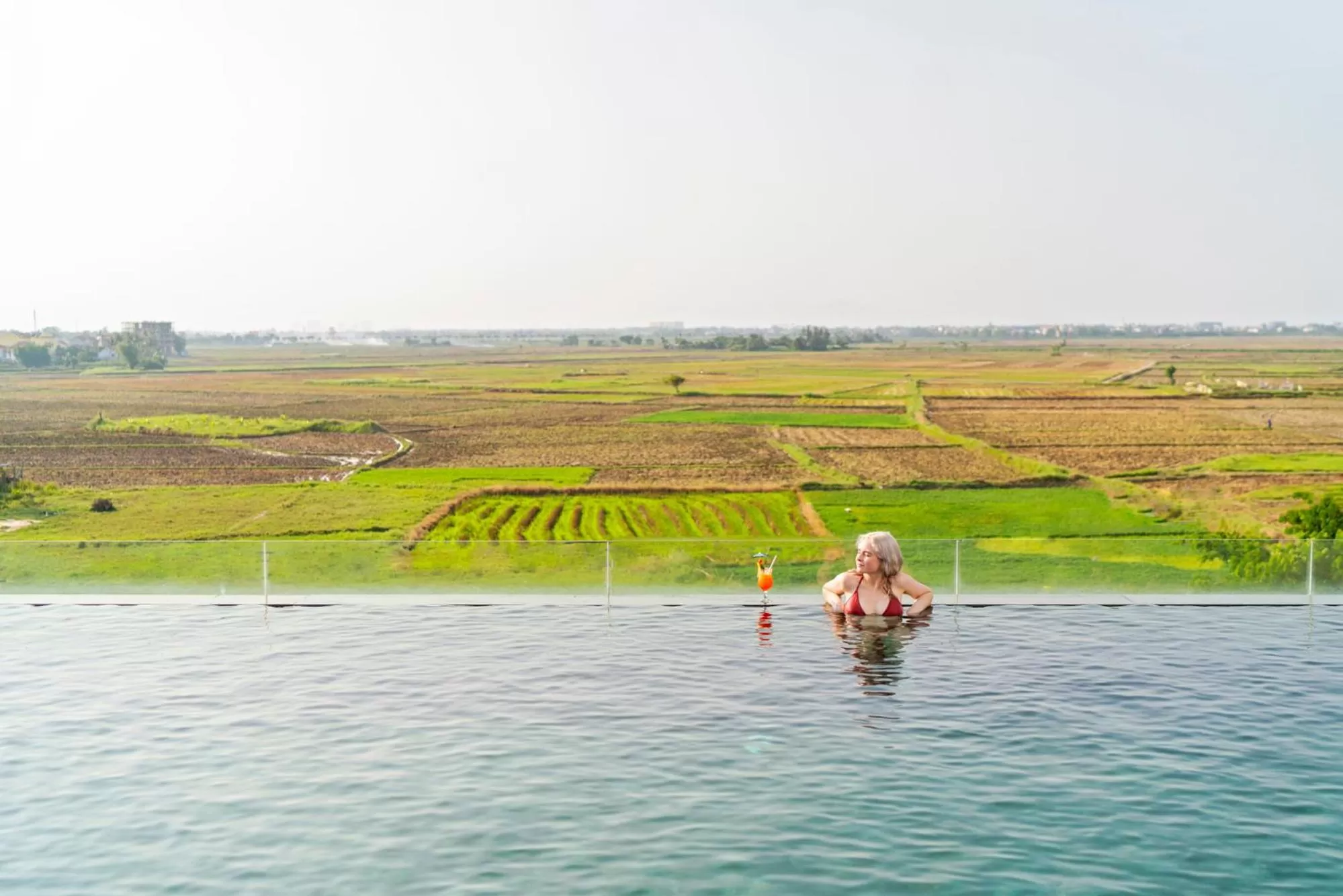 Swimming pool in Lasenta Boutique Hotel Hoian