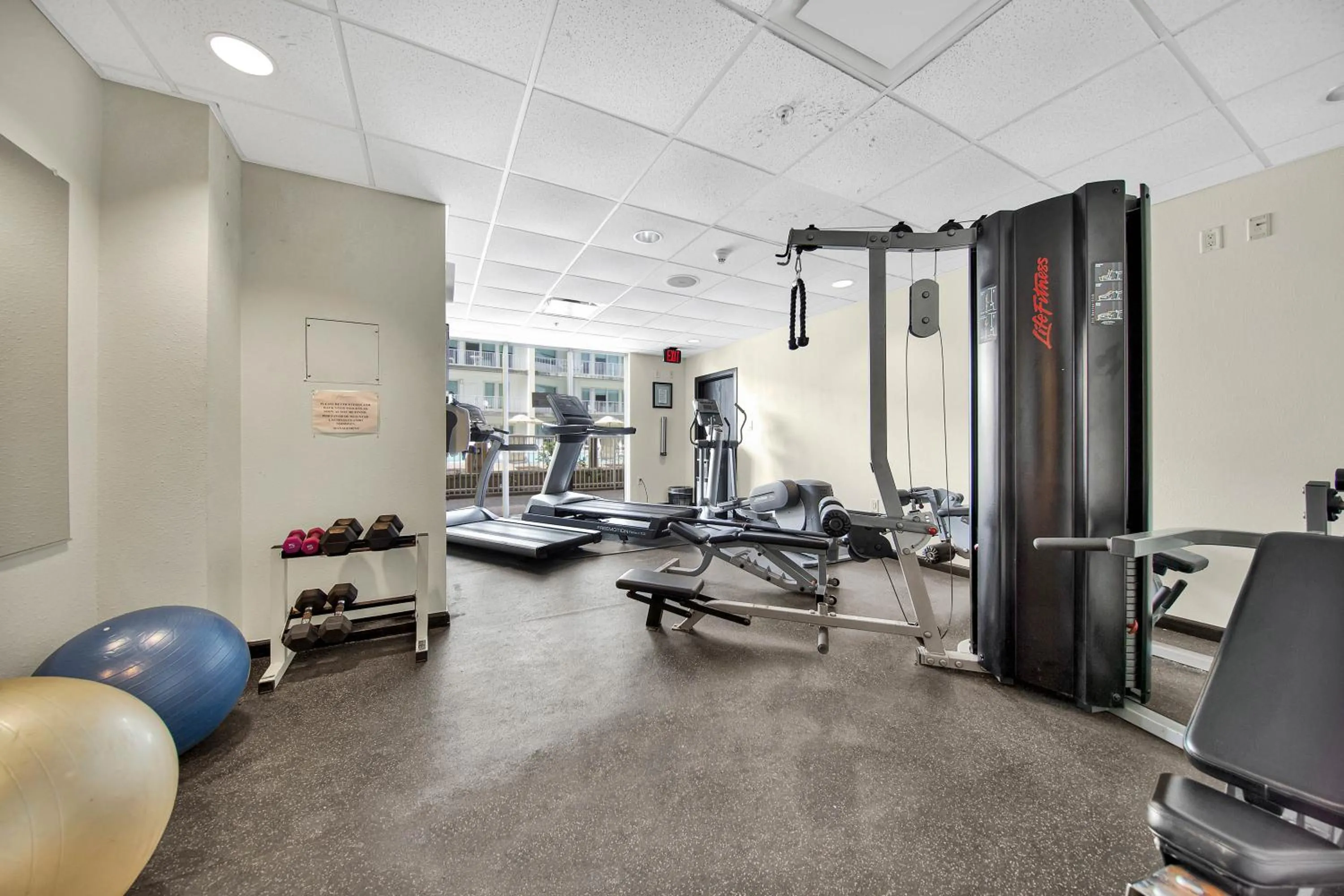 Fitness centre/facilities in Peninsula Island Resort & Spa - Beachfront Property at South Padre Island