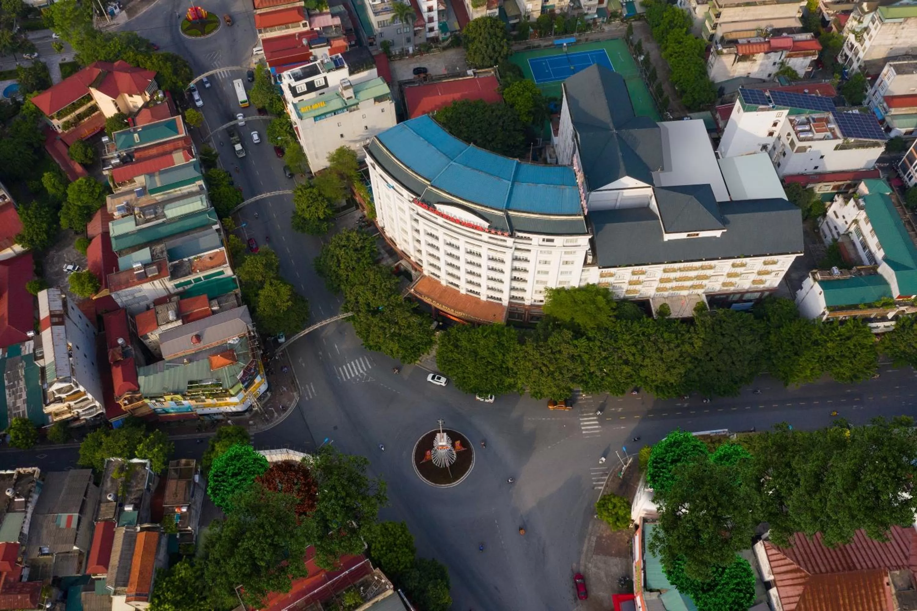 Street view in Lao Cai Star Hotel