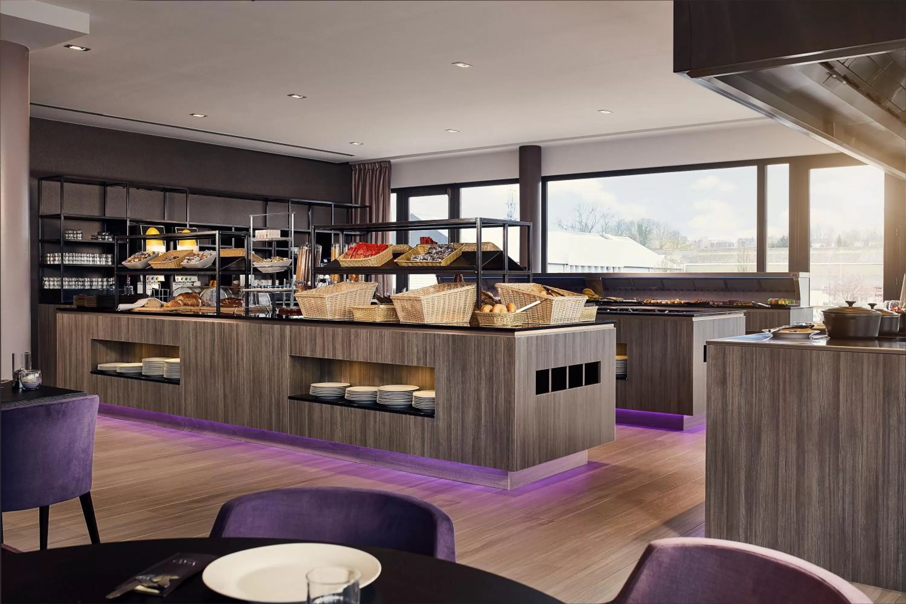 Restaurant/places to eat in Hotel Charleroi Airport - Van Der Valk