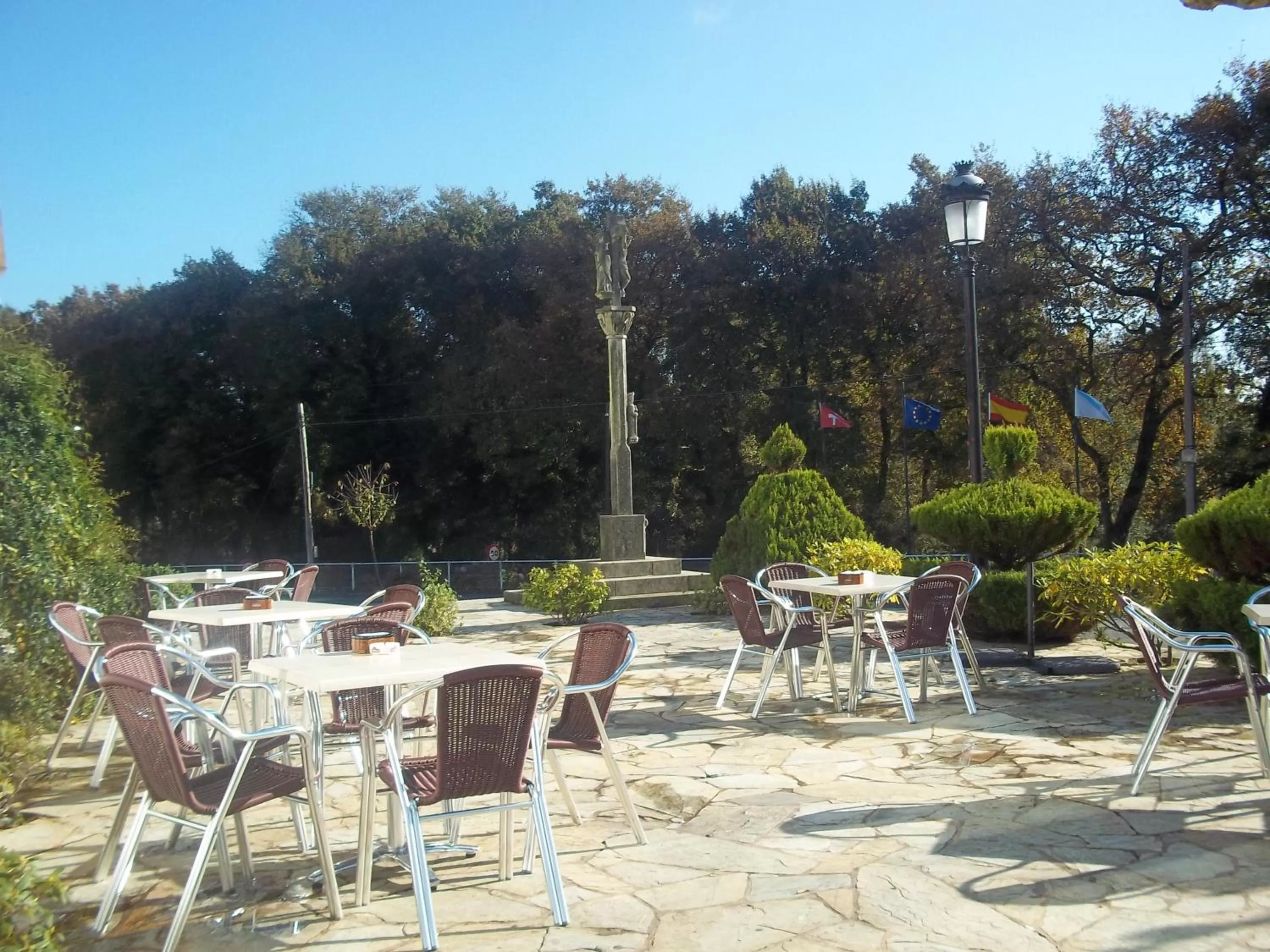 Balcony/Terrace in Hotel Suiza
