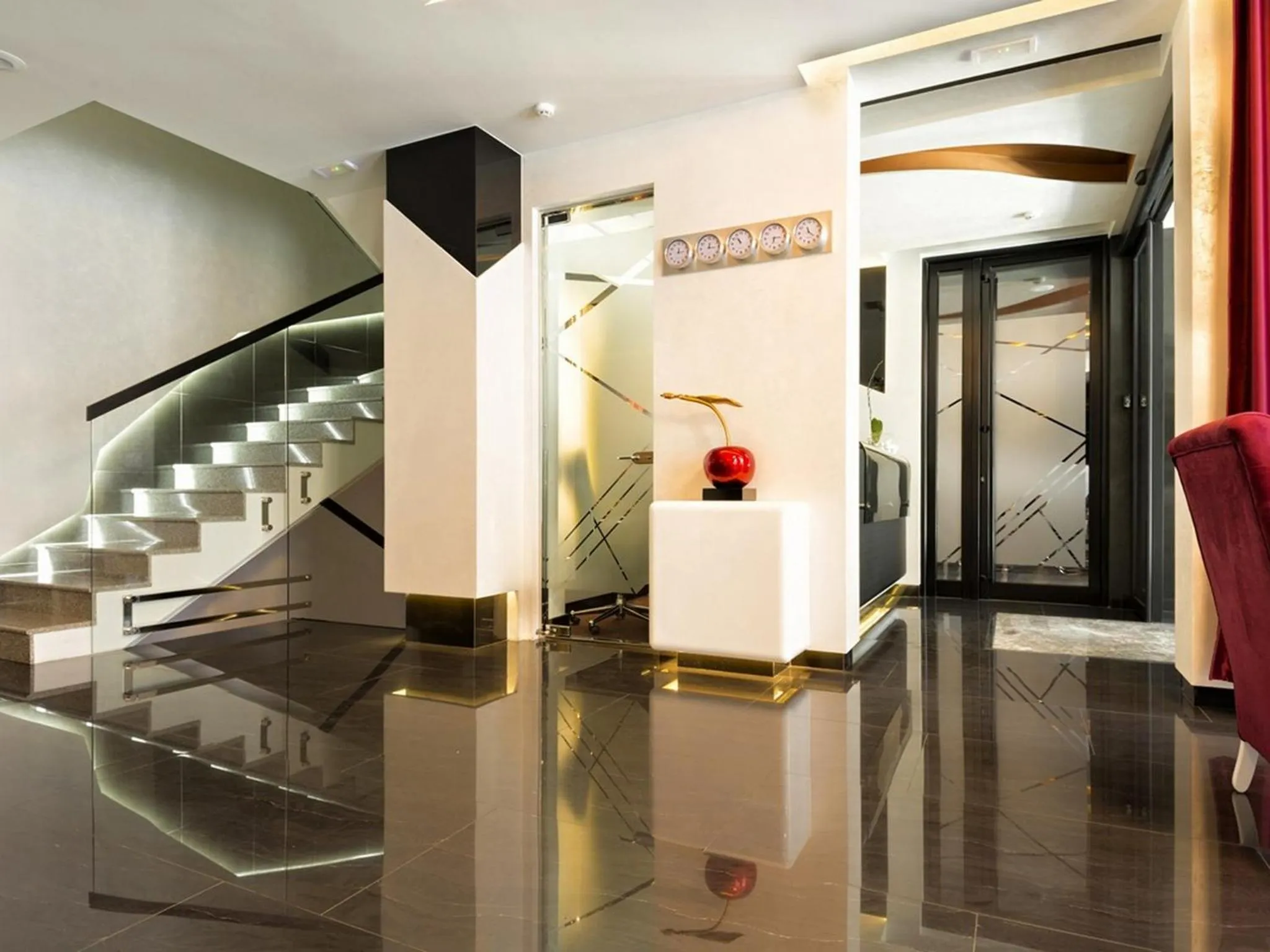 Lobby or reception in Nova City Garni Hotel Signature Collection