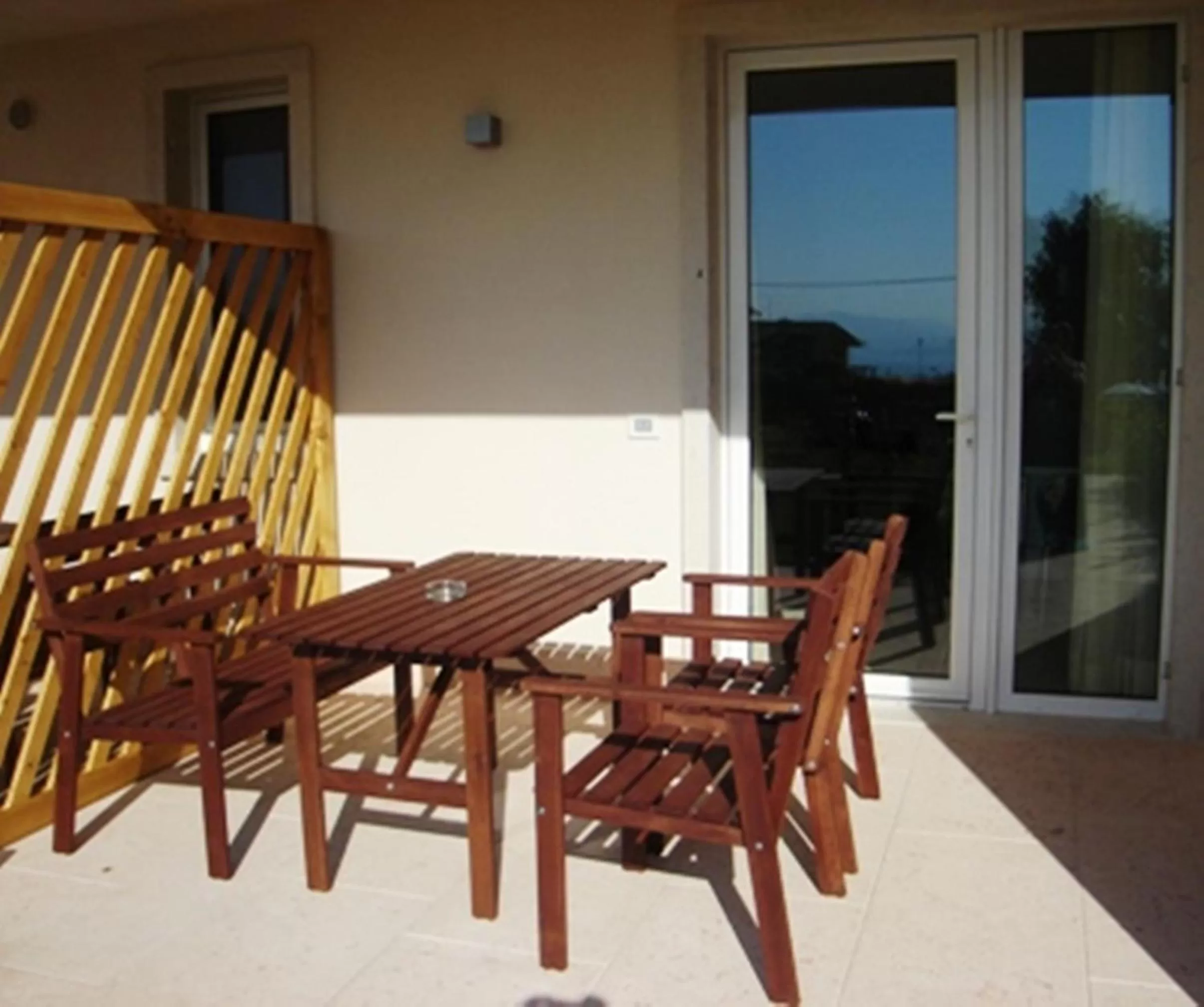 Patio in La Fattoria Apartments