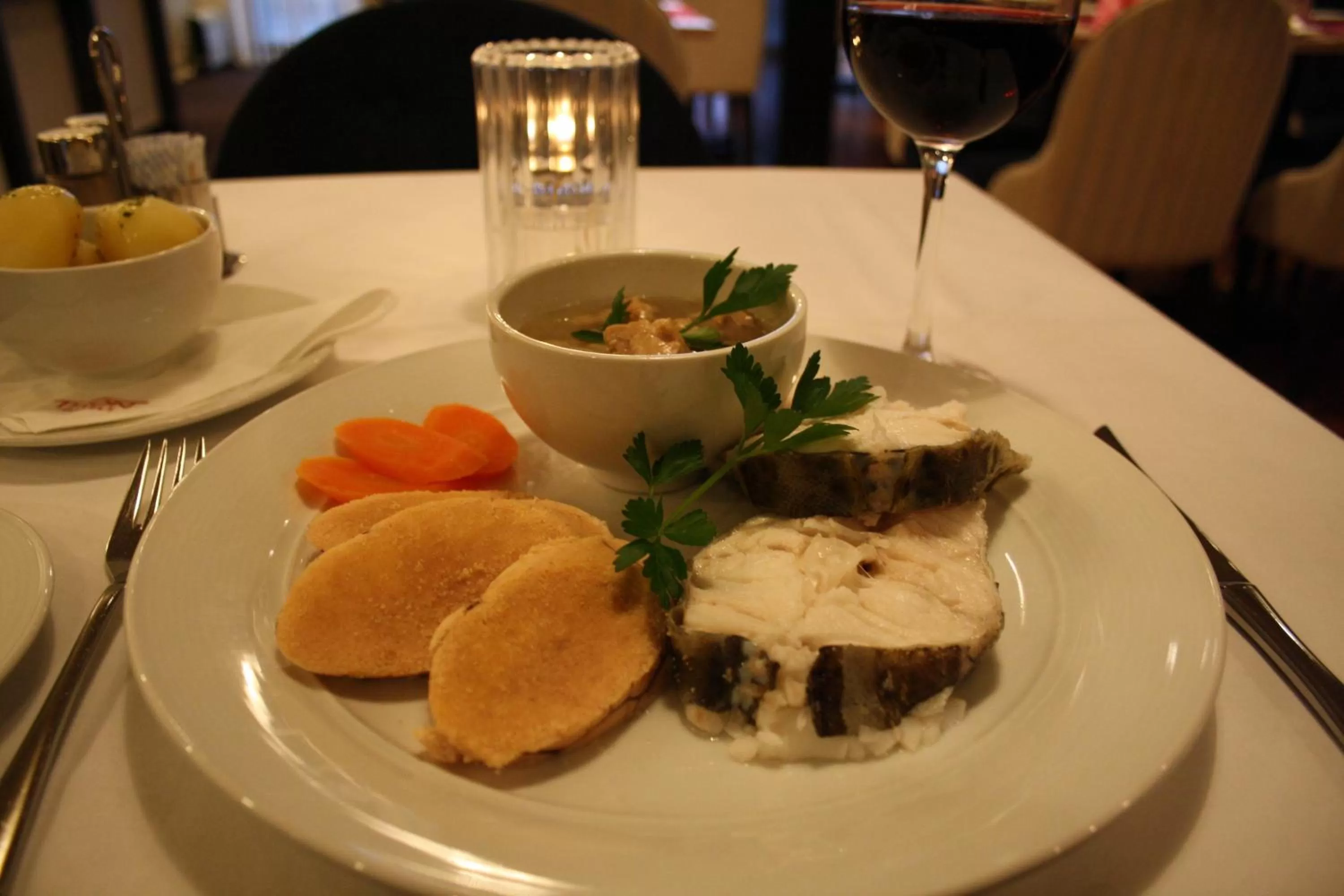 Restaurant/places to eat in Thon Hotel Brønnøysund