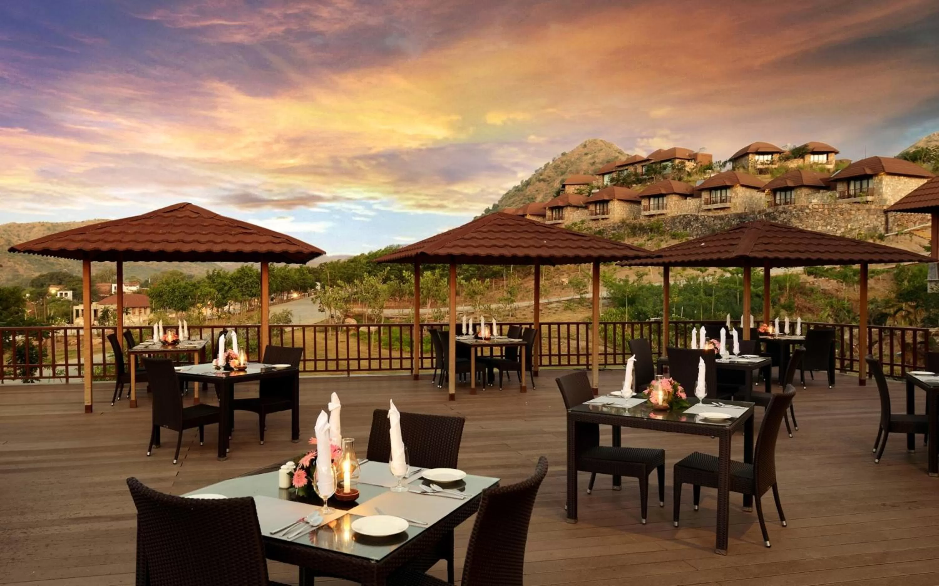 Restaurant/places to eat in The Ananta Udaipur