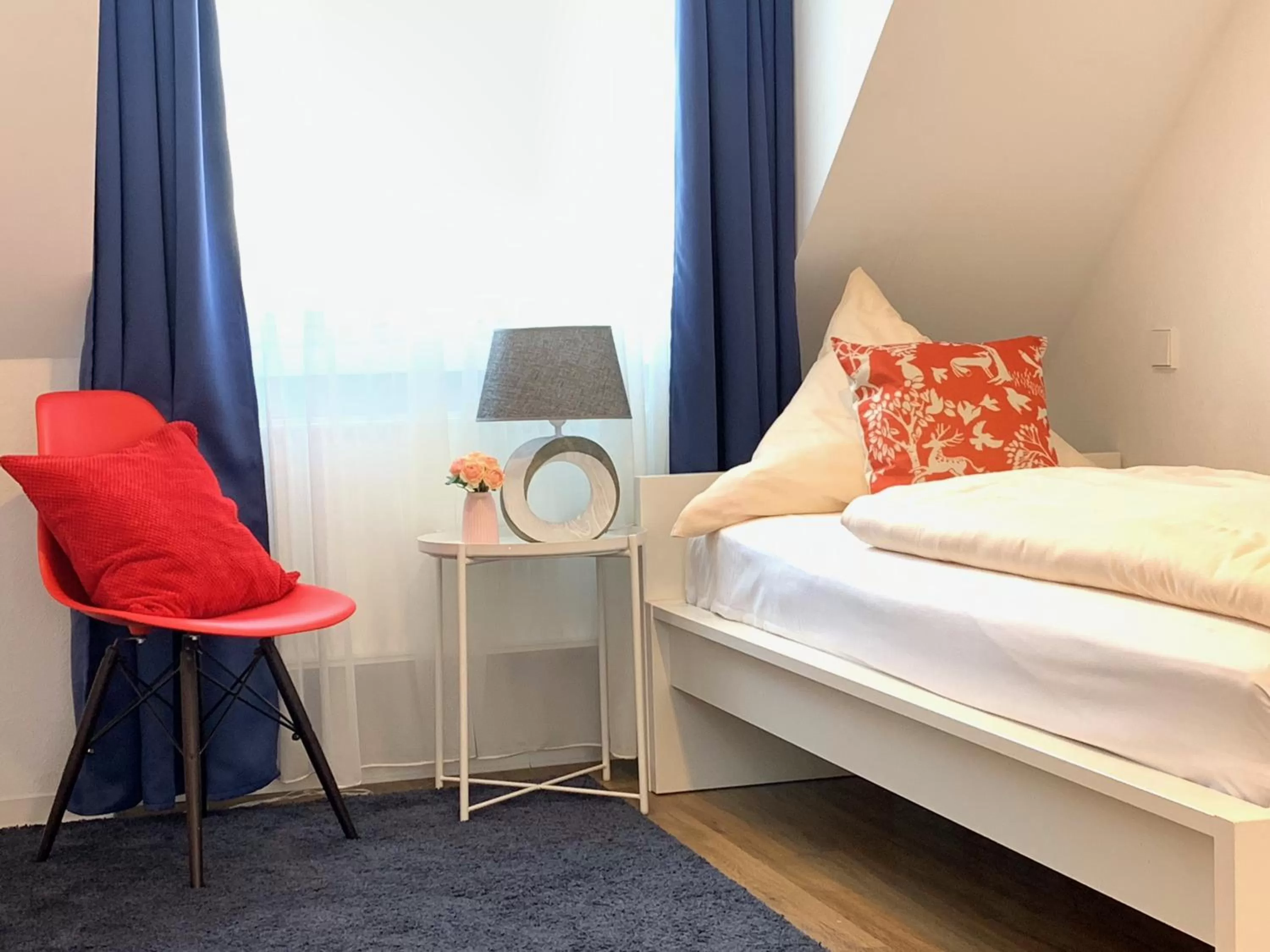 Bed in Hotel B54 Heidelberg City