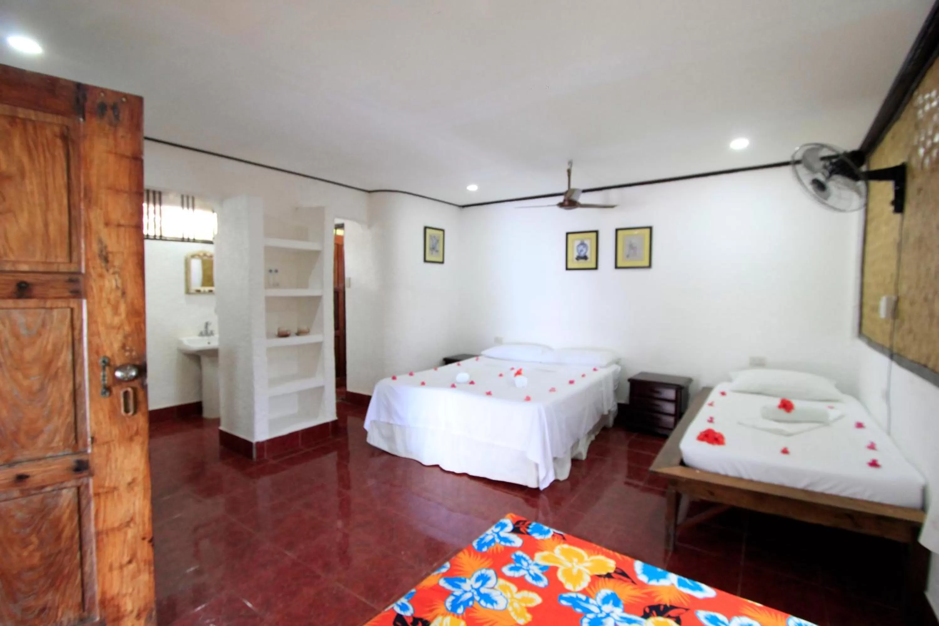 Bed in Discovery Island Resort