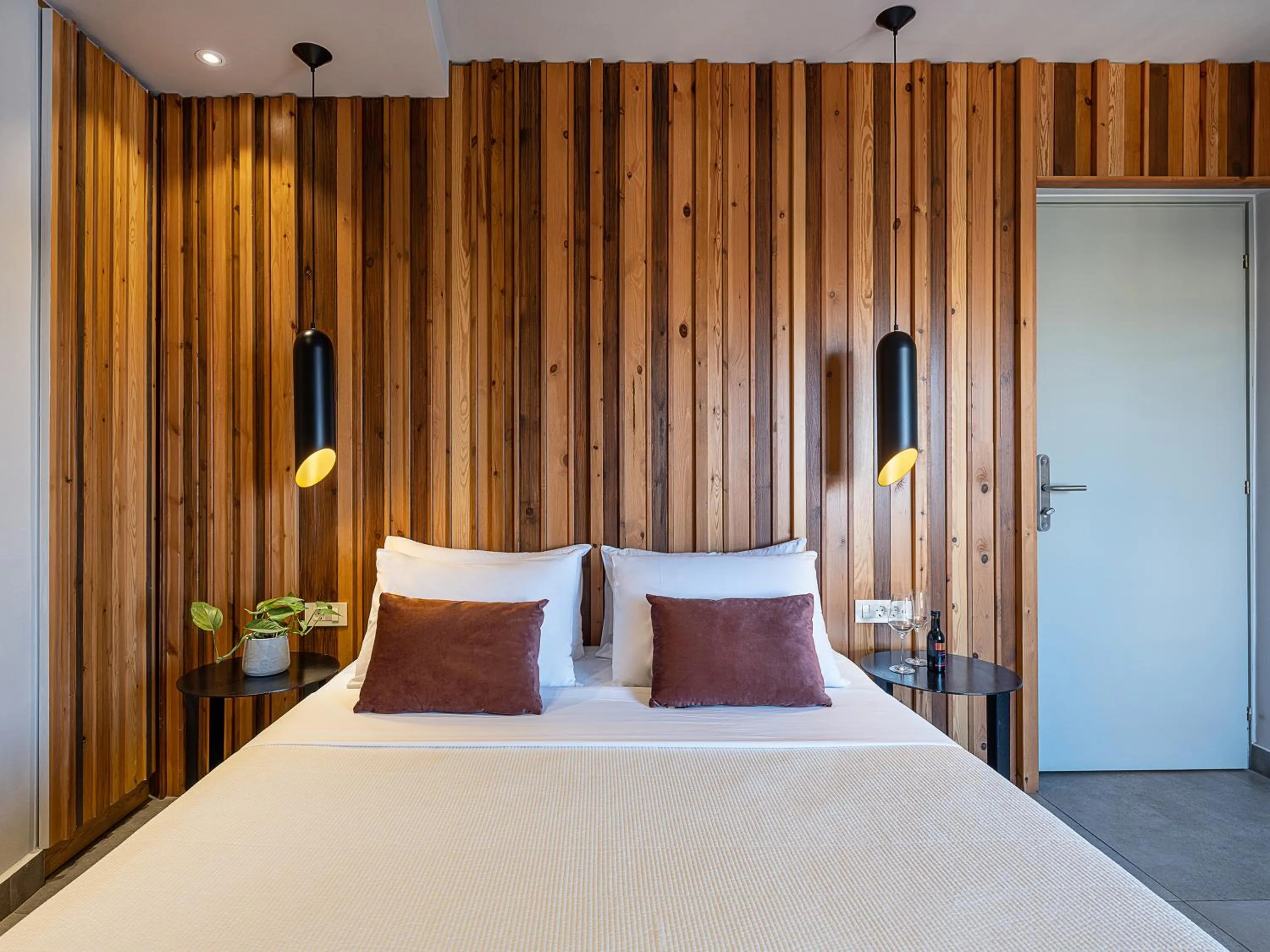 Bed in Elia Bettolo Hotel