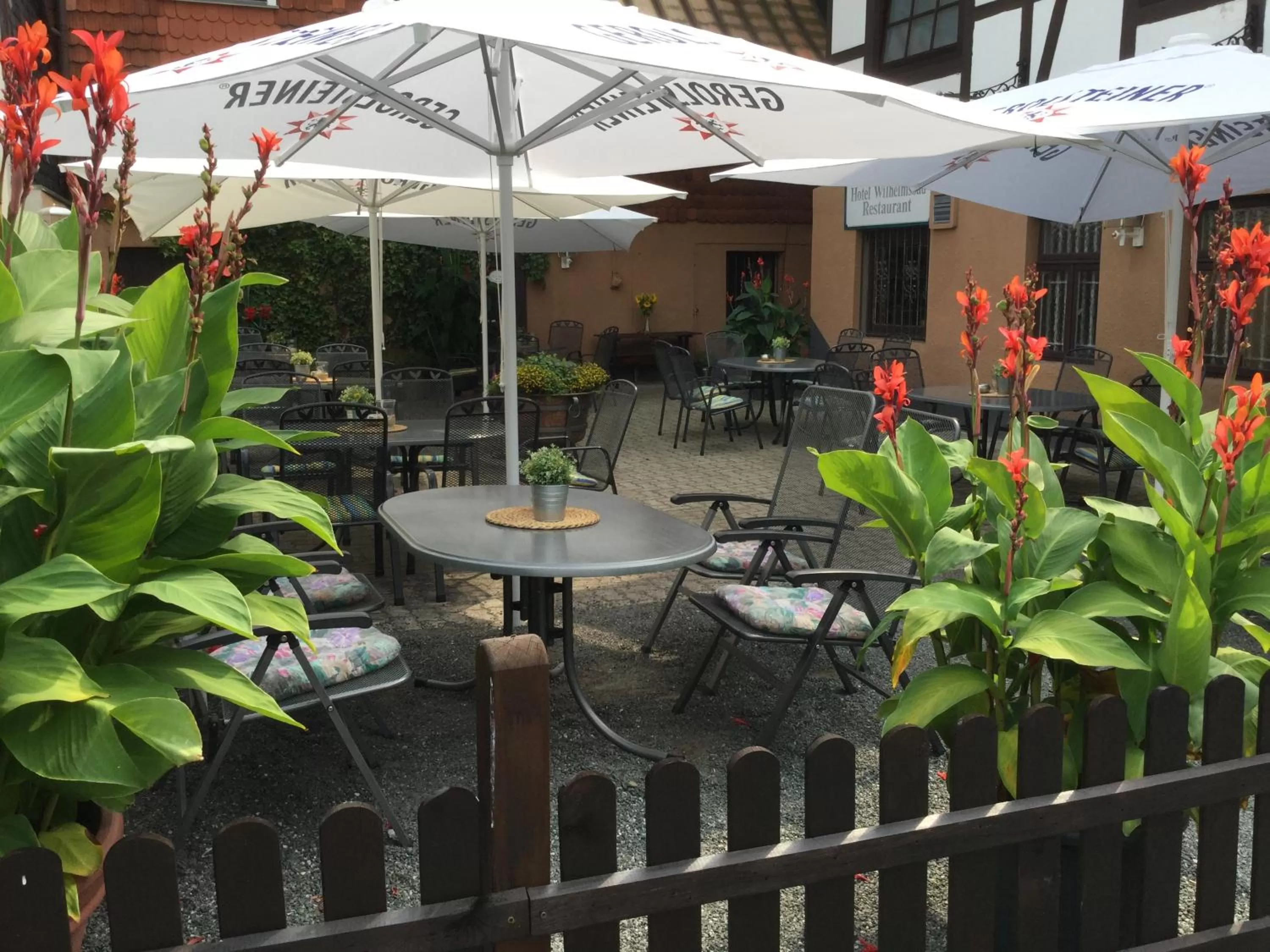 Balcony/Terrace in Hotel-Restaurant Wilhelmsbad