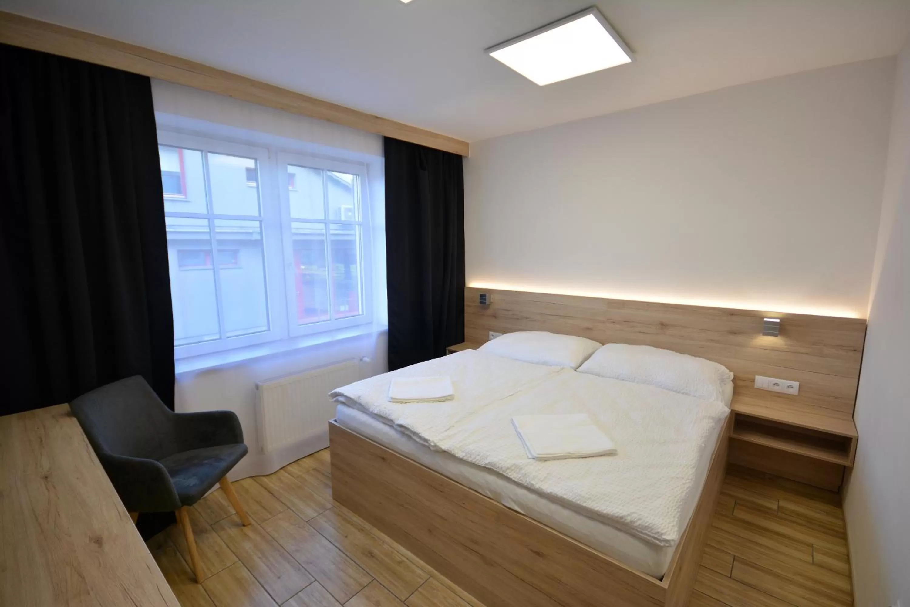 Bed in Hotel U Kociana