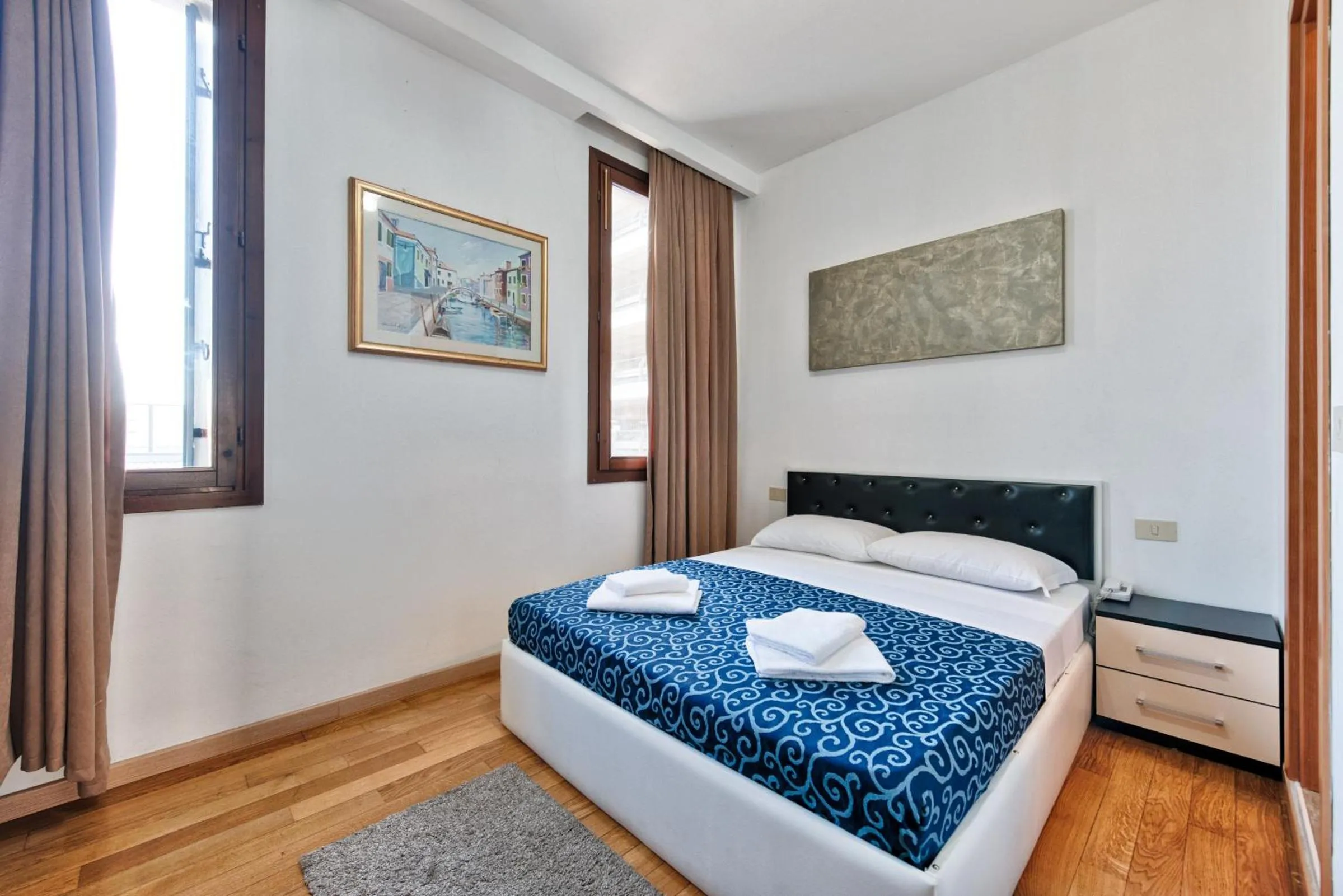 Bedroom, Bed in Hotel Trieste