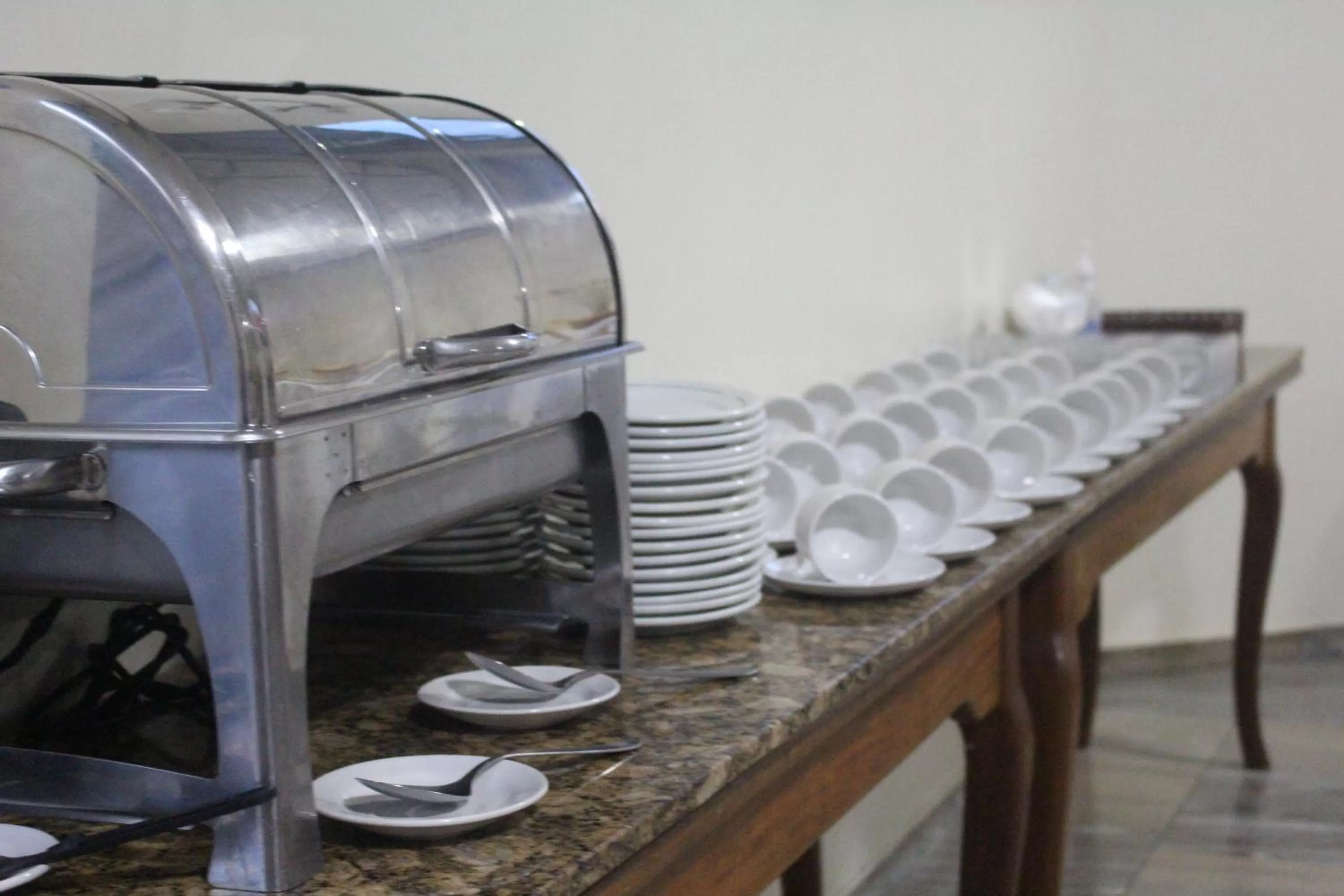 Restaurant/places to eat, Kitchen/Kitchenette in Hotel Oscar Econômico