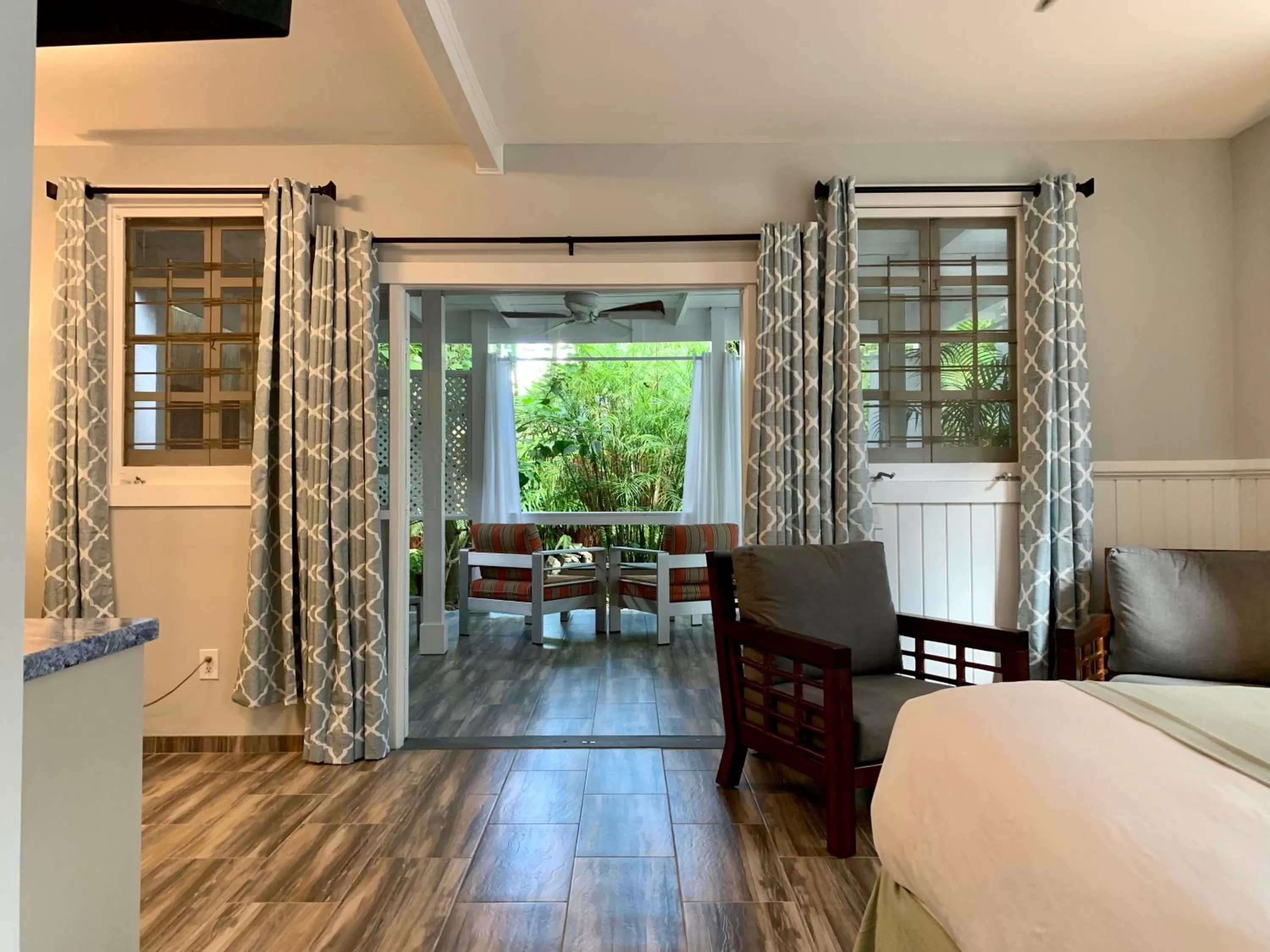 View (from property/room), Bed in Douglas House