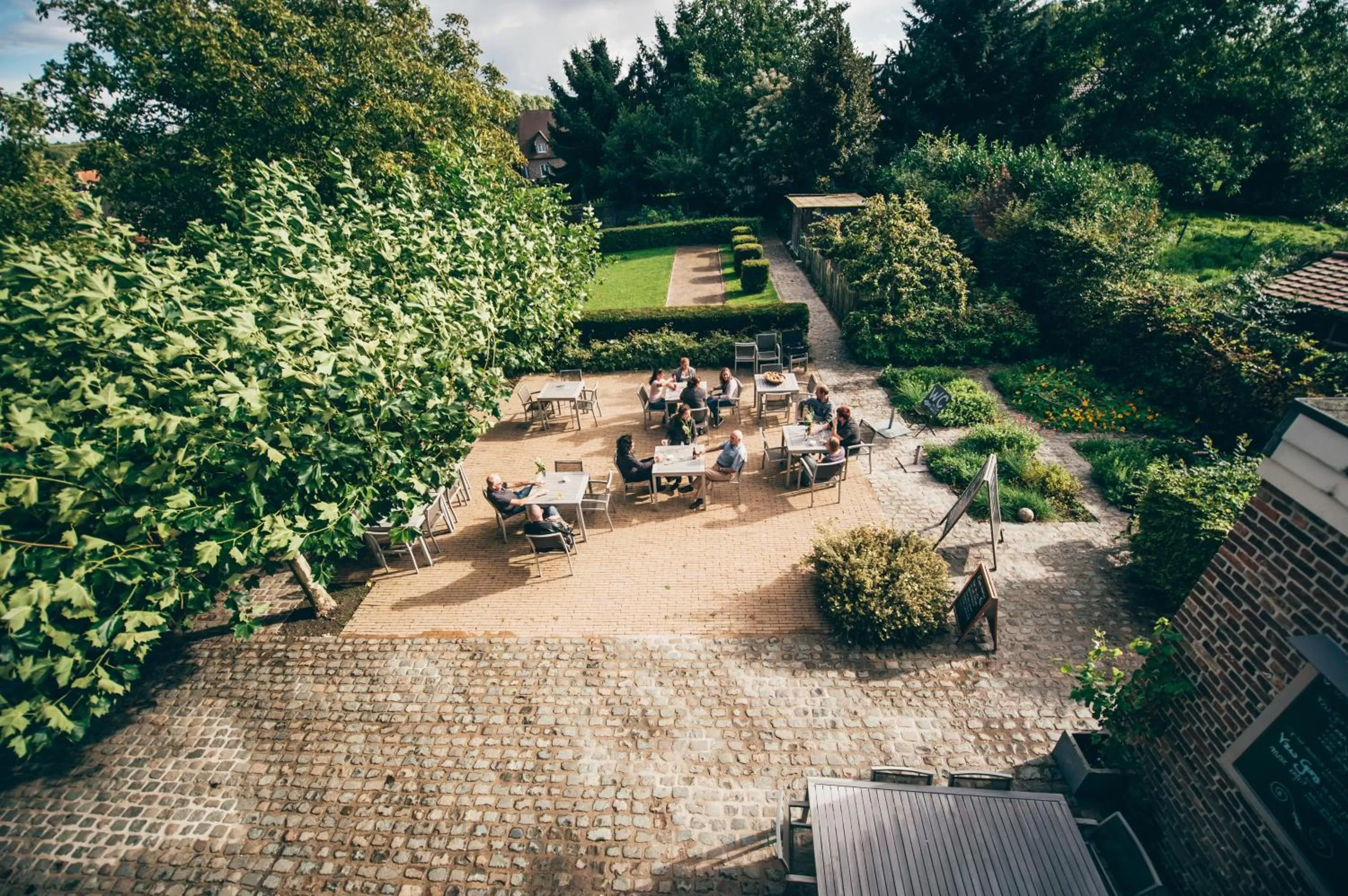 Patio in De Pastorie