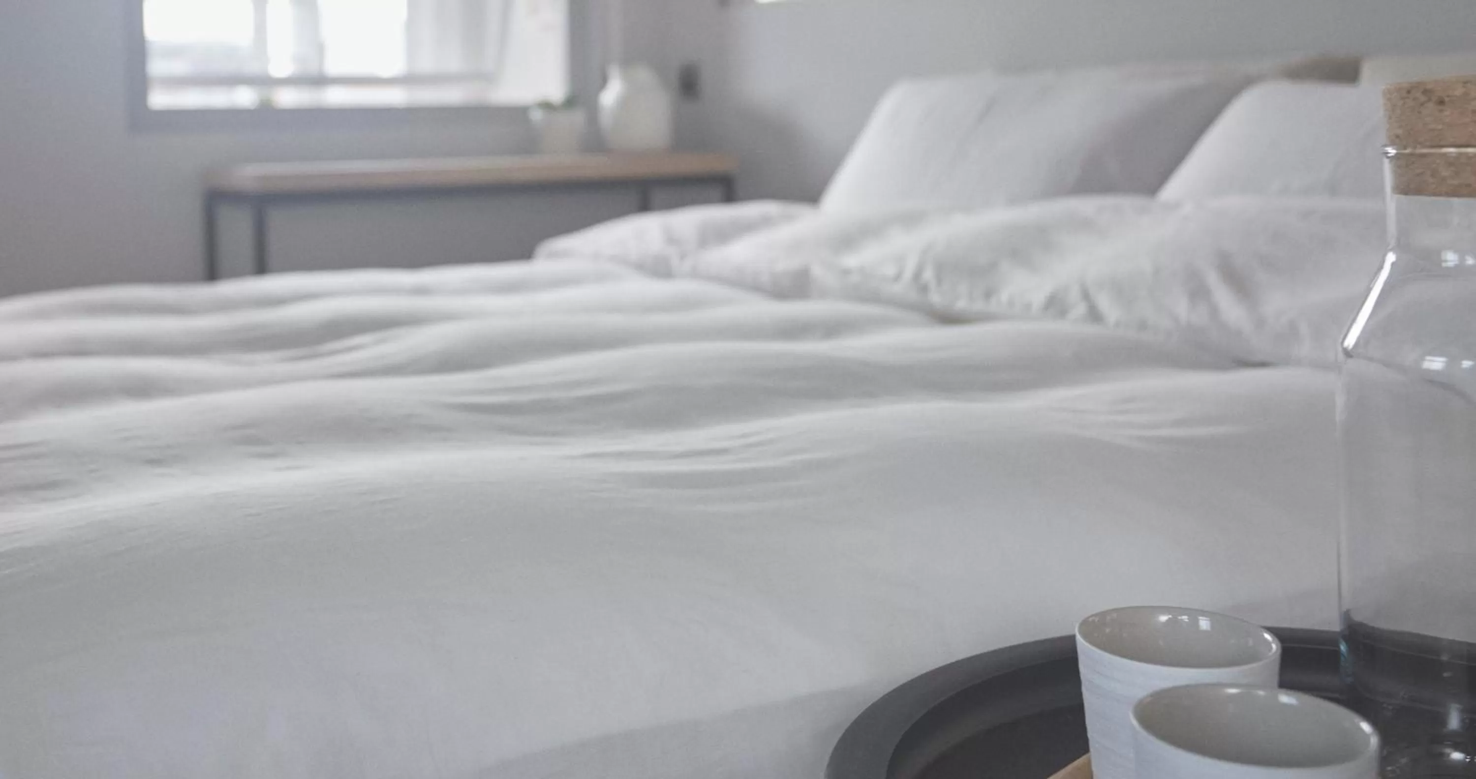 Decorative detail, Bed in The Door Inn