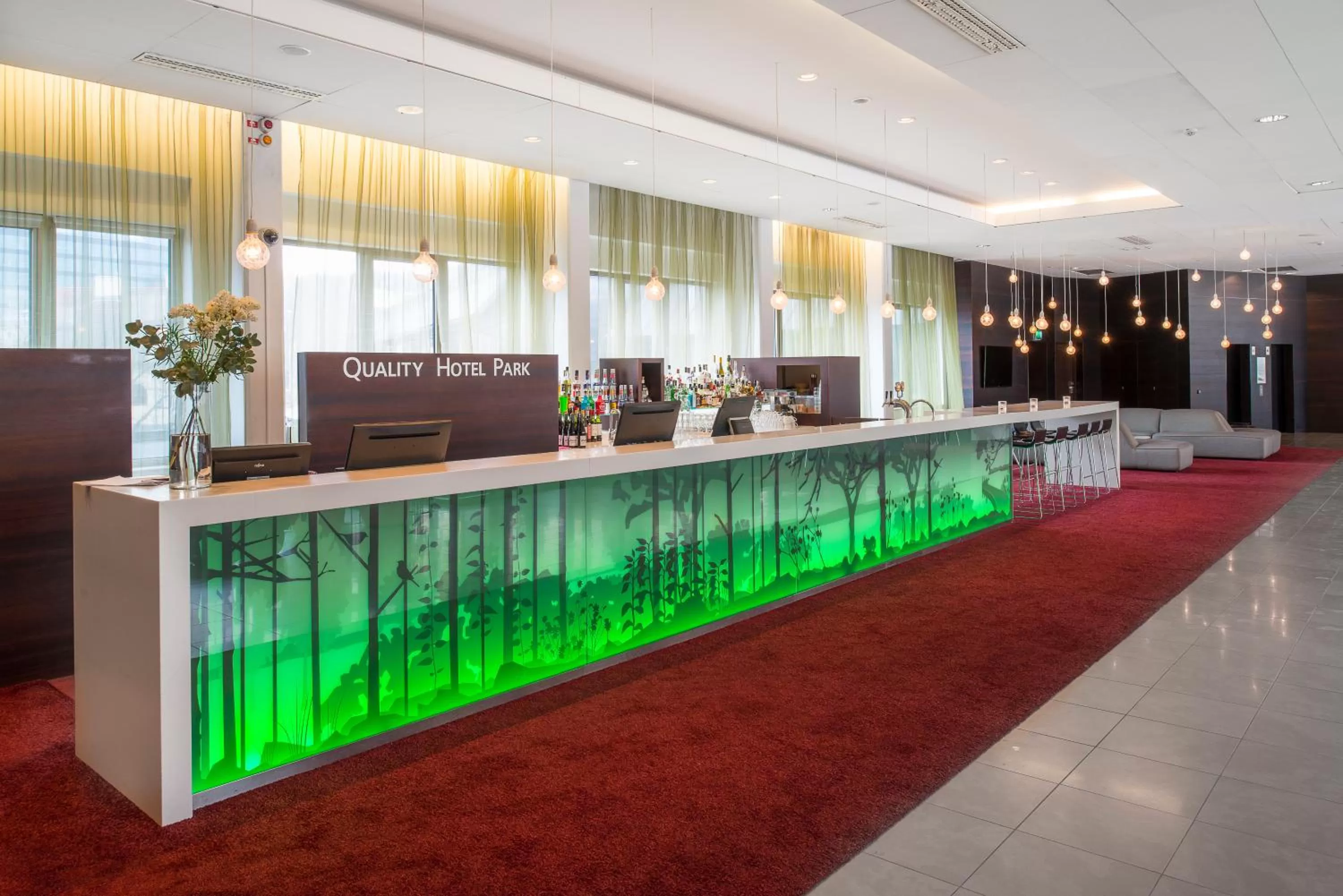 Lobby or reception in Quality Hotel Park Södertälje City