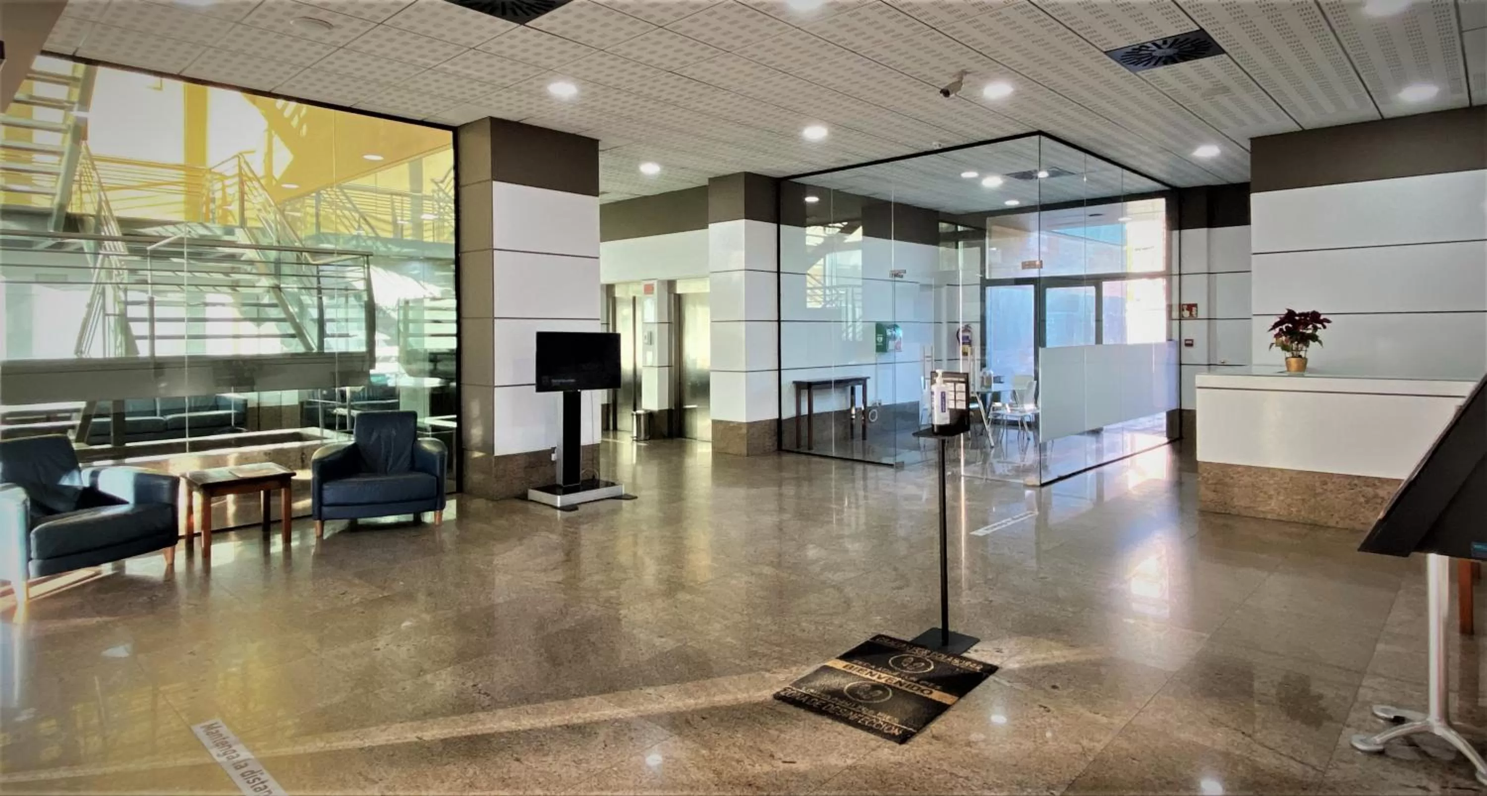 Lobby or reception in Hotel Las Provincias