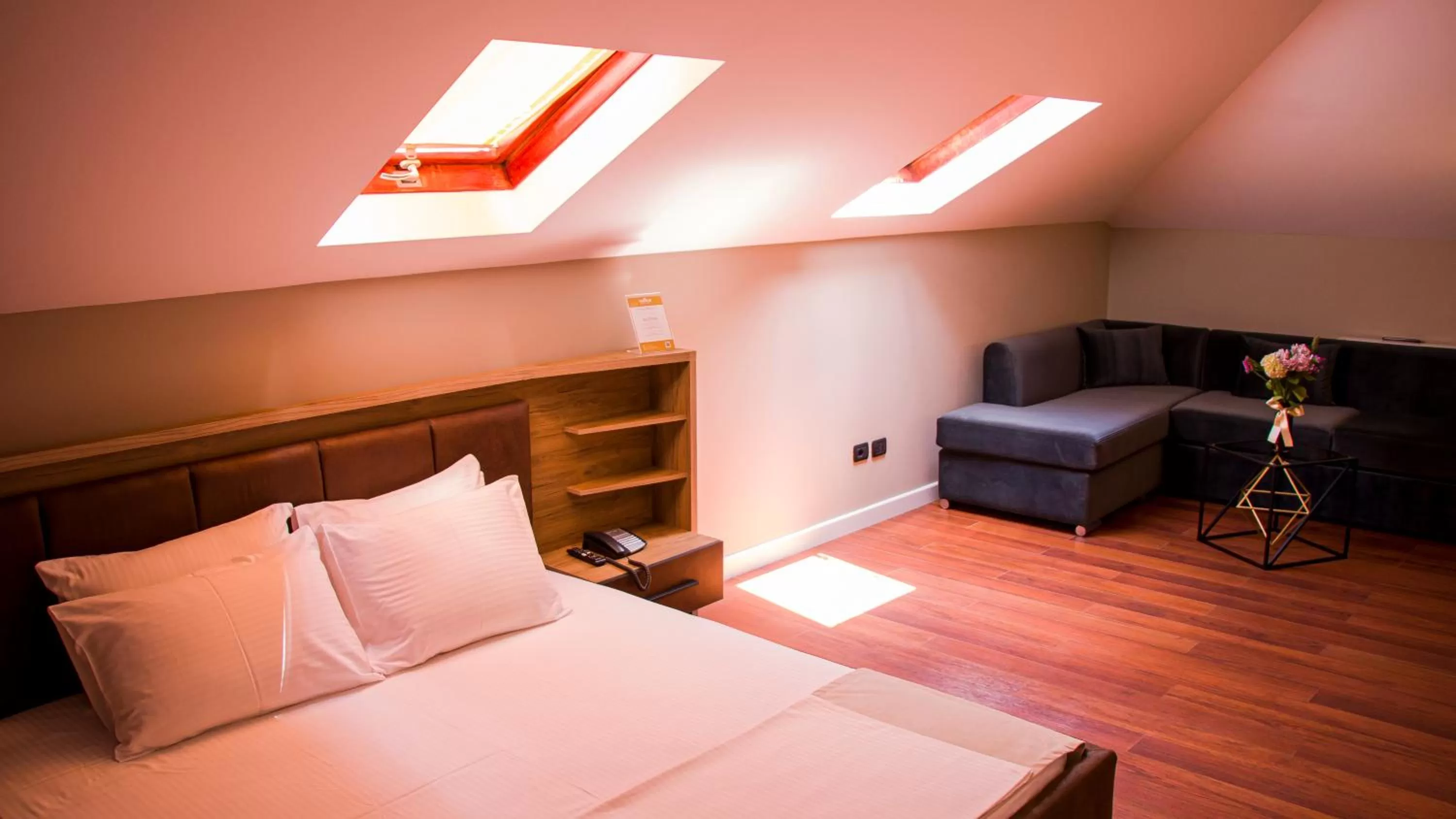 Bedroom, Bed in Hotel Domus